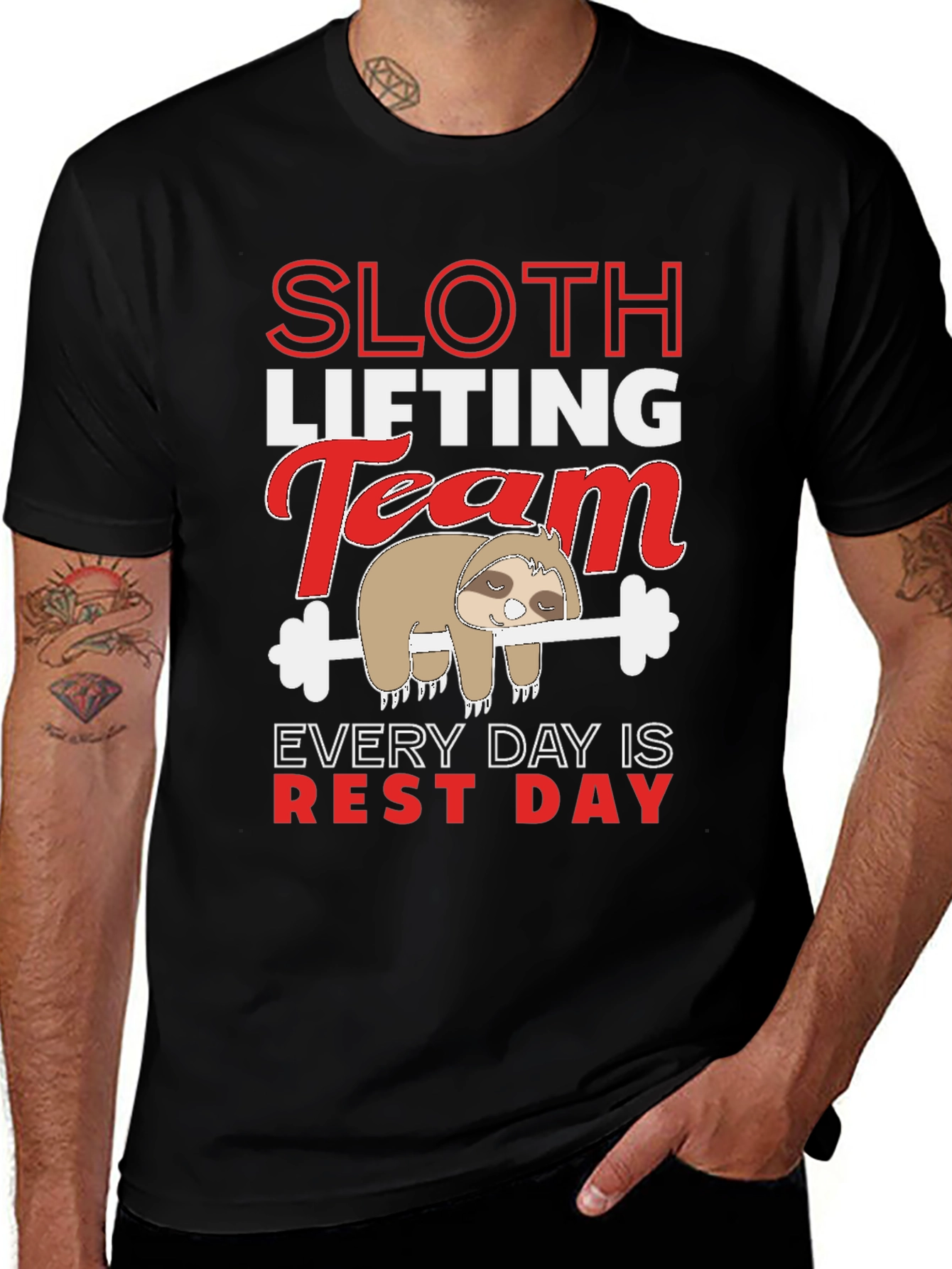 Sloth Lifting Team T-Shirt