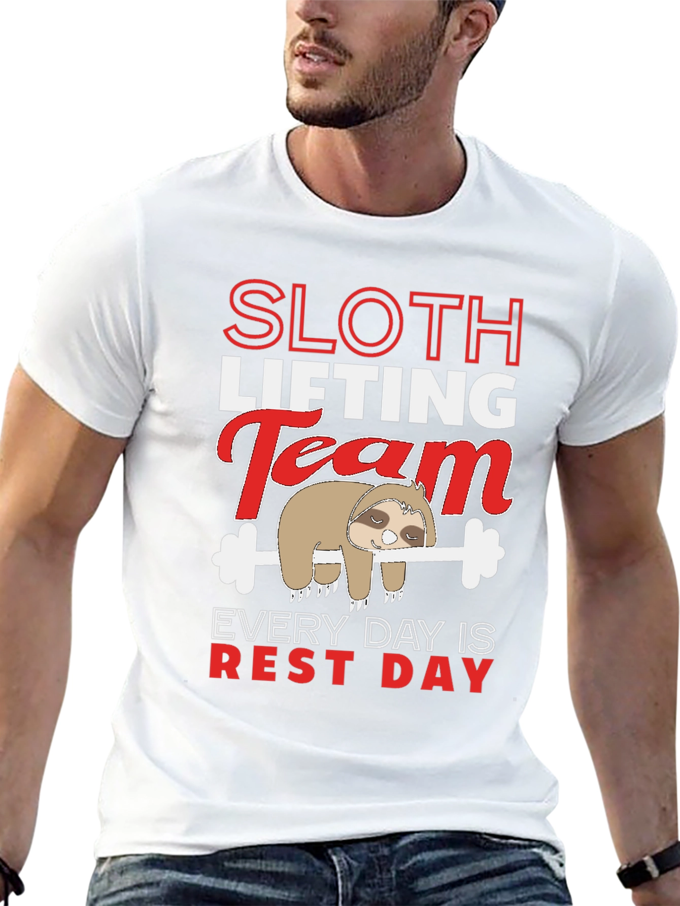 Sloth Lifting Team T-Shirt