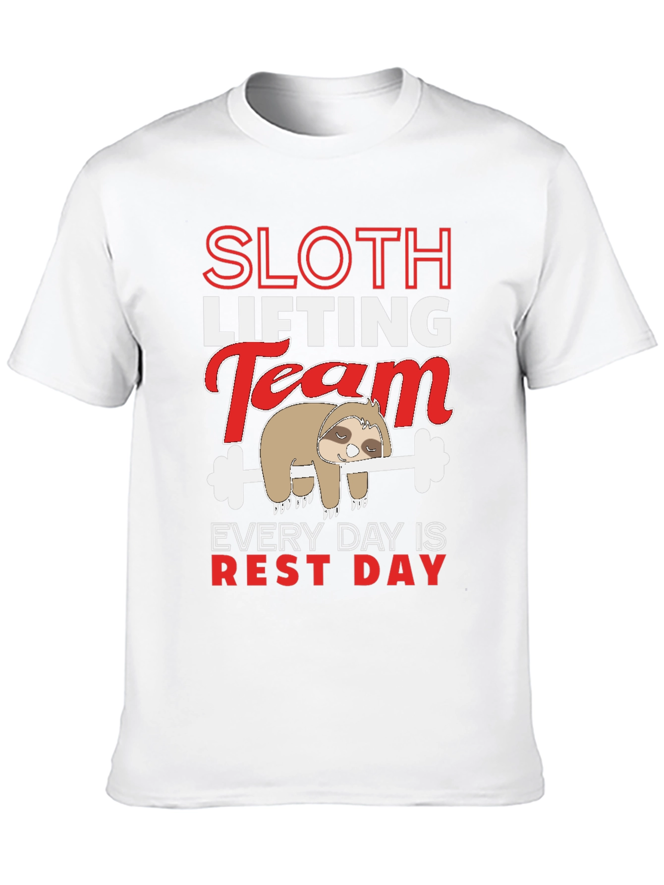 Sloth Lifting Team T-Shirt