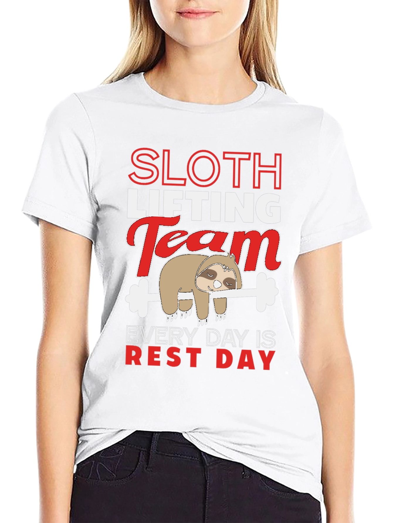 Sloth Lifting Team T-Shirt
