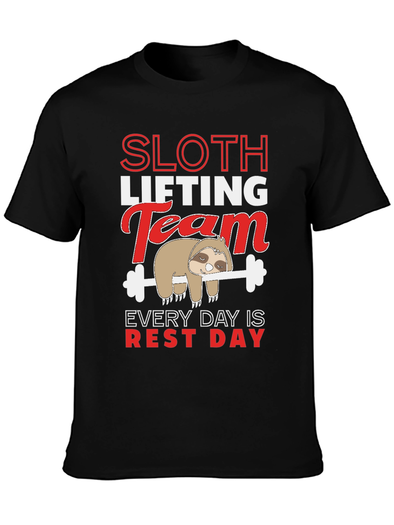 Sloth Lifting Team T-Shirt