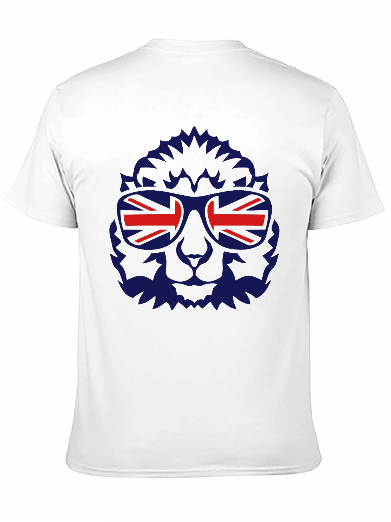 Lion UK Flag Sunglasses Graphic T-Shirt