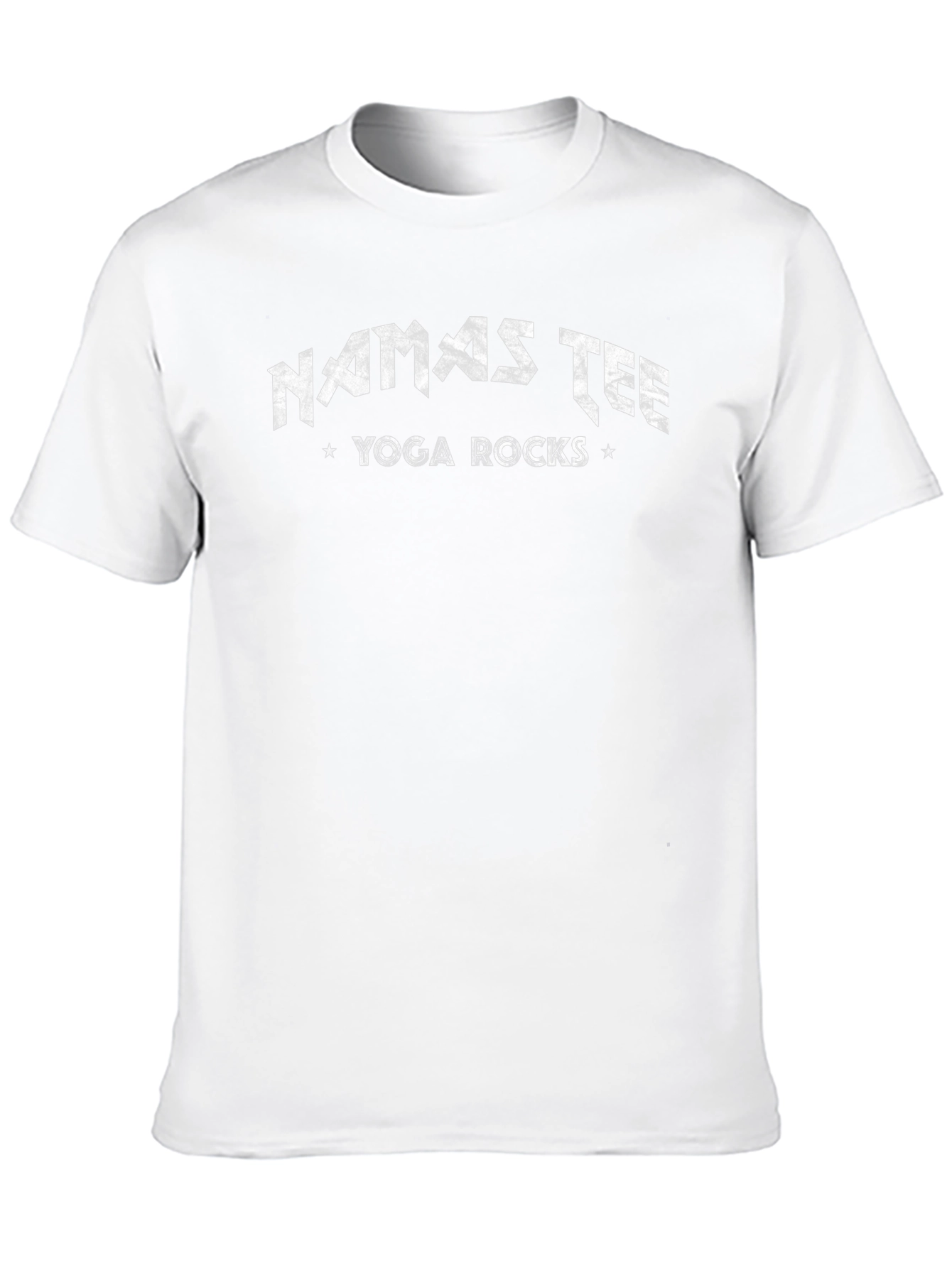 Namastee Yoga Rocks Tee - Black