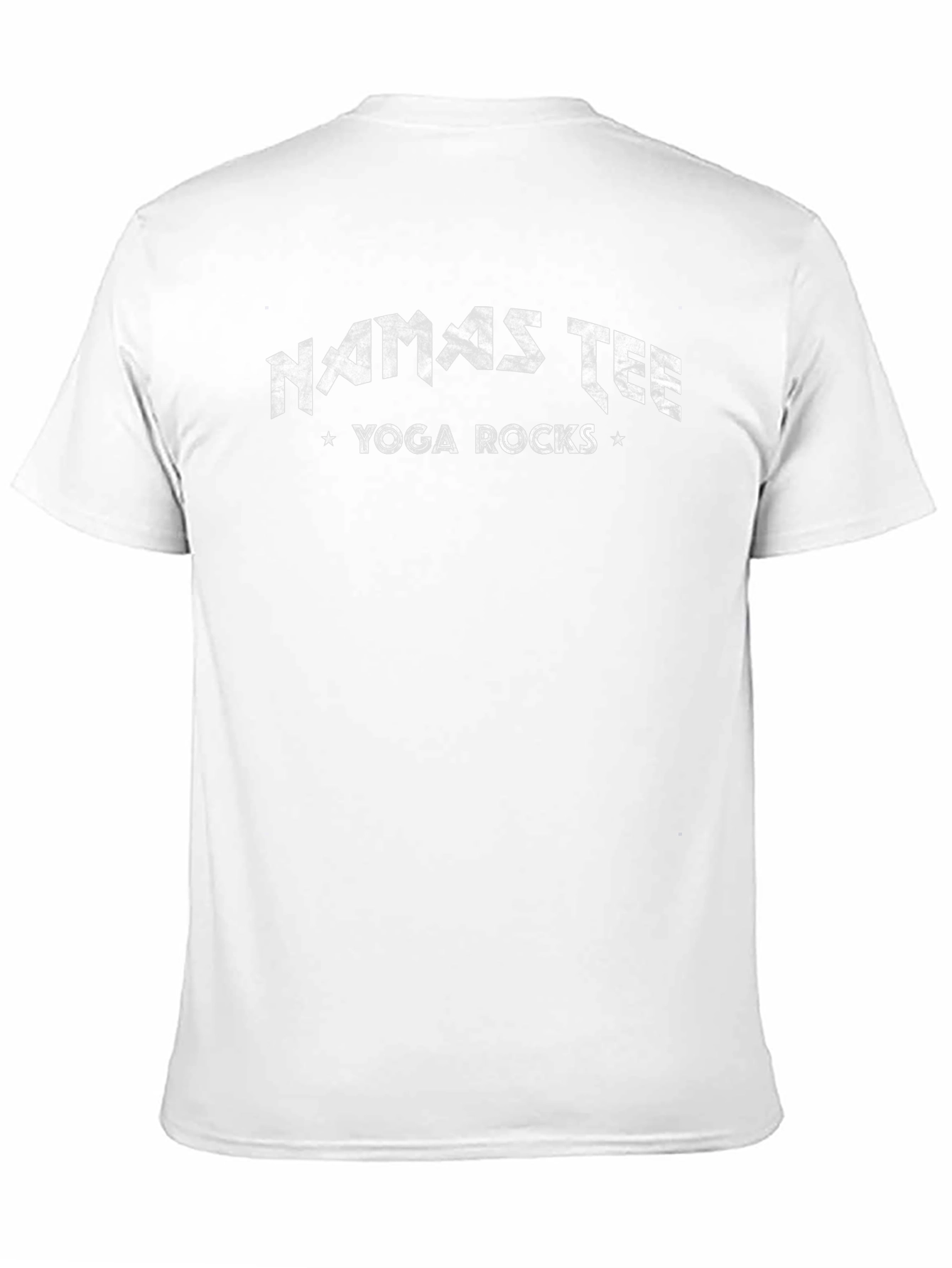 Namastee Yoga Rocks Tee - Black