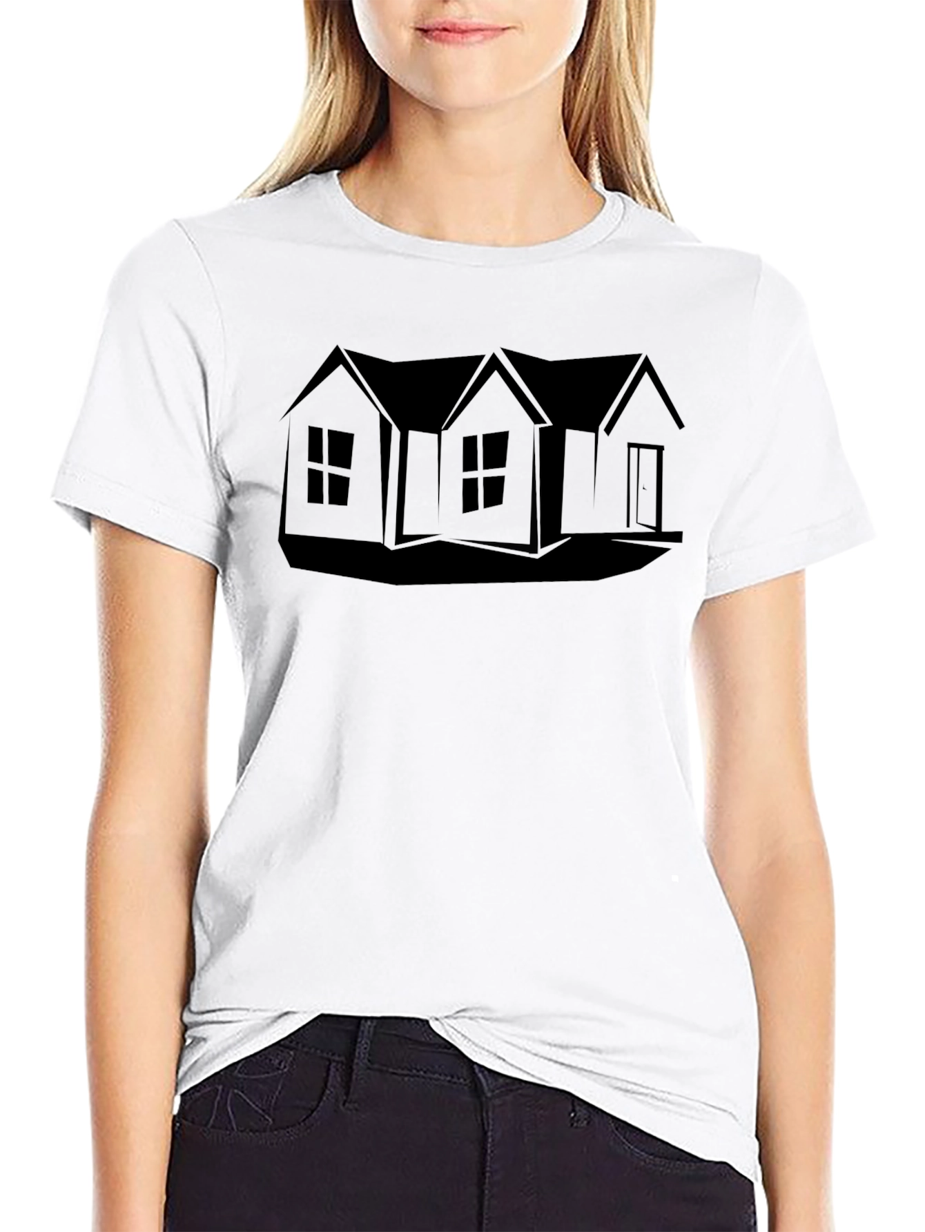 Black House Graphic T-Shirt