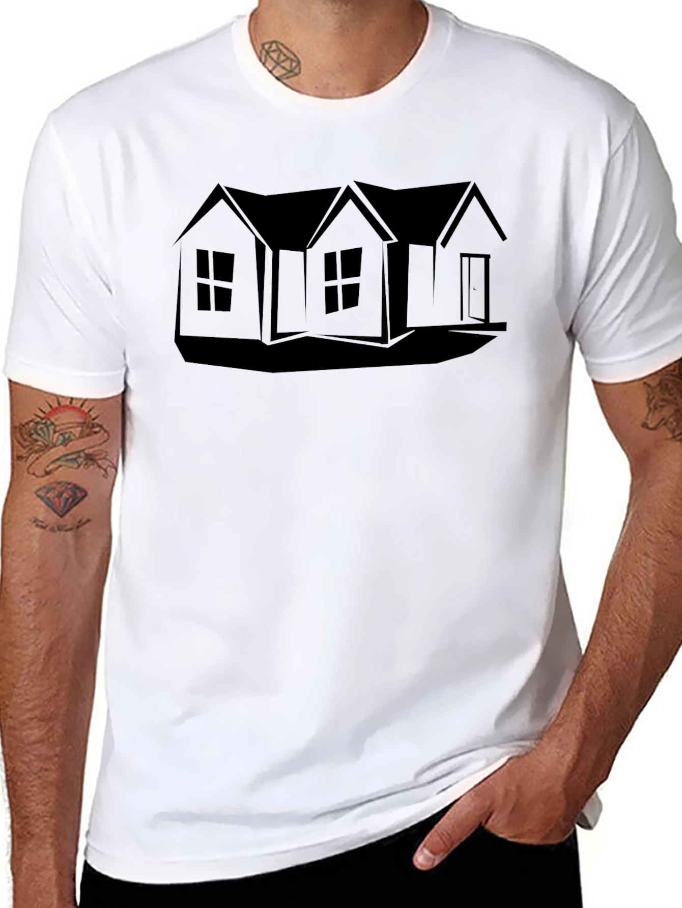 Black House Graphic T-Shirt