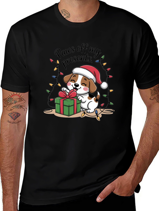 Paws Off My Presents Graphic T-Shirt