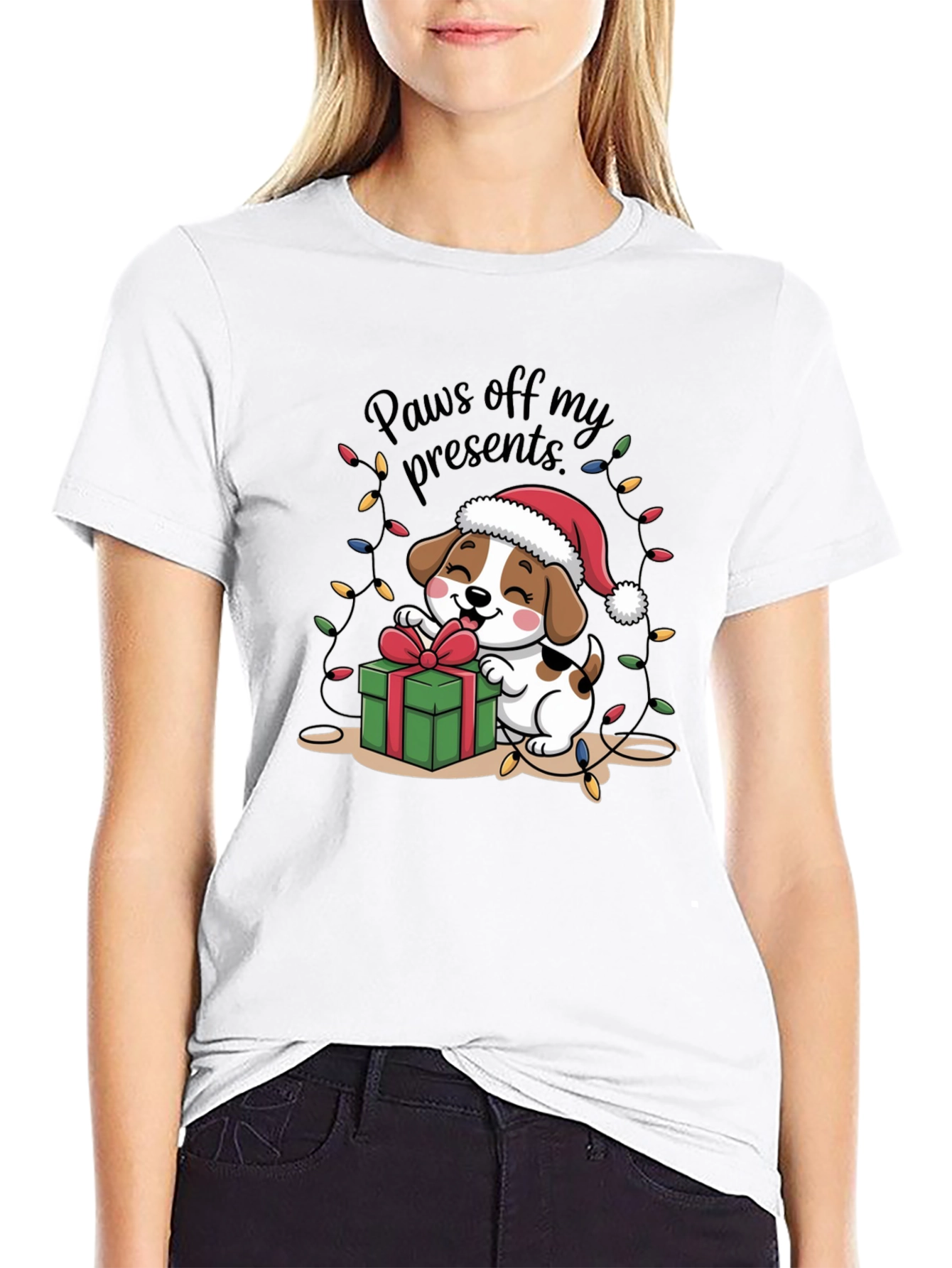 Paws Off My Presents Graphic T-Shirt