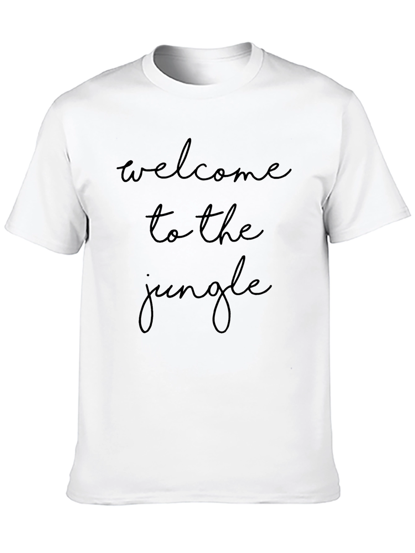 Welcome to the Jungle Graphic Tee - Black