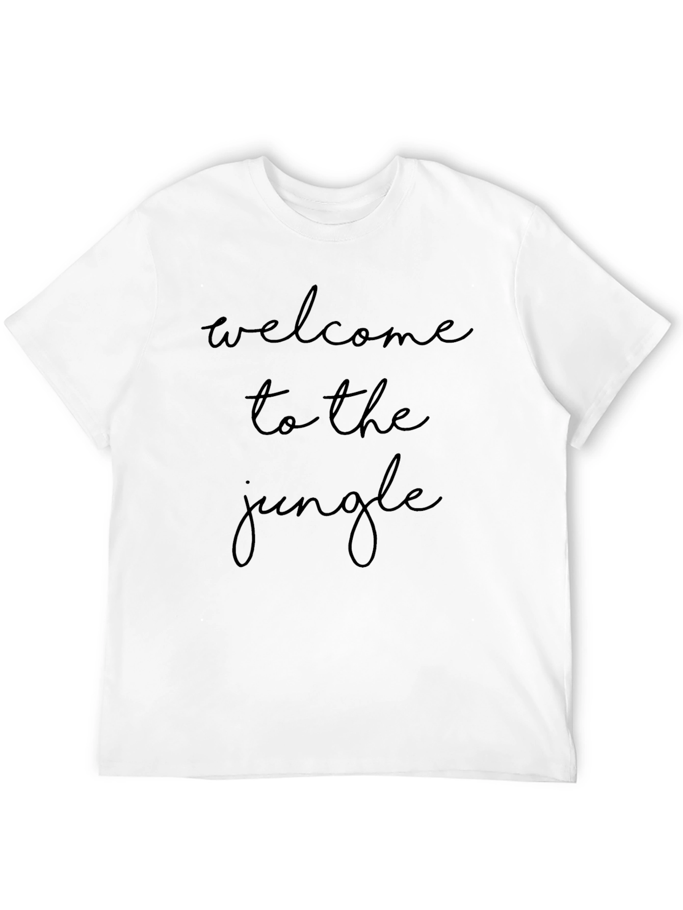 Welcome to the Jungle Graphic Tee - Black