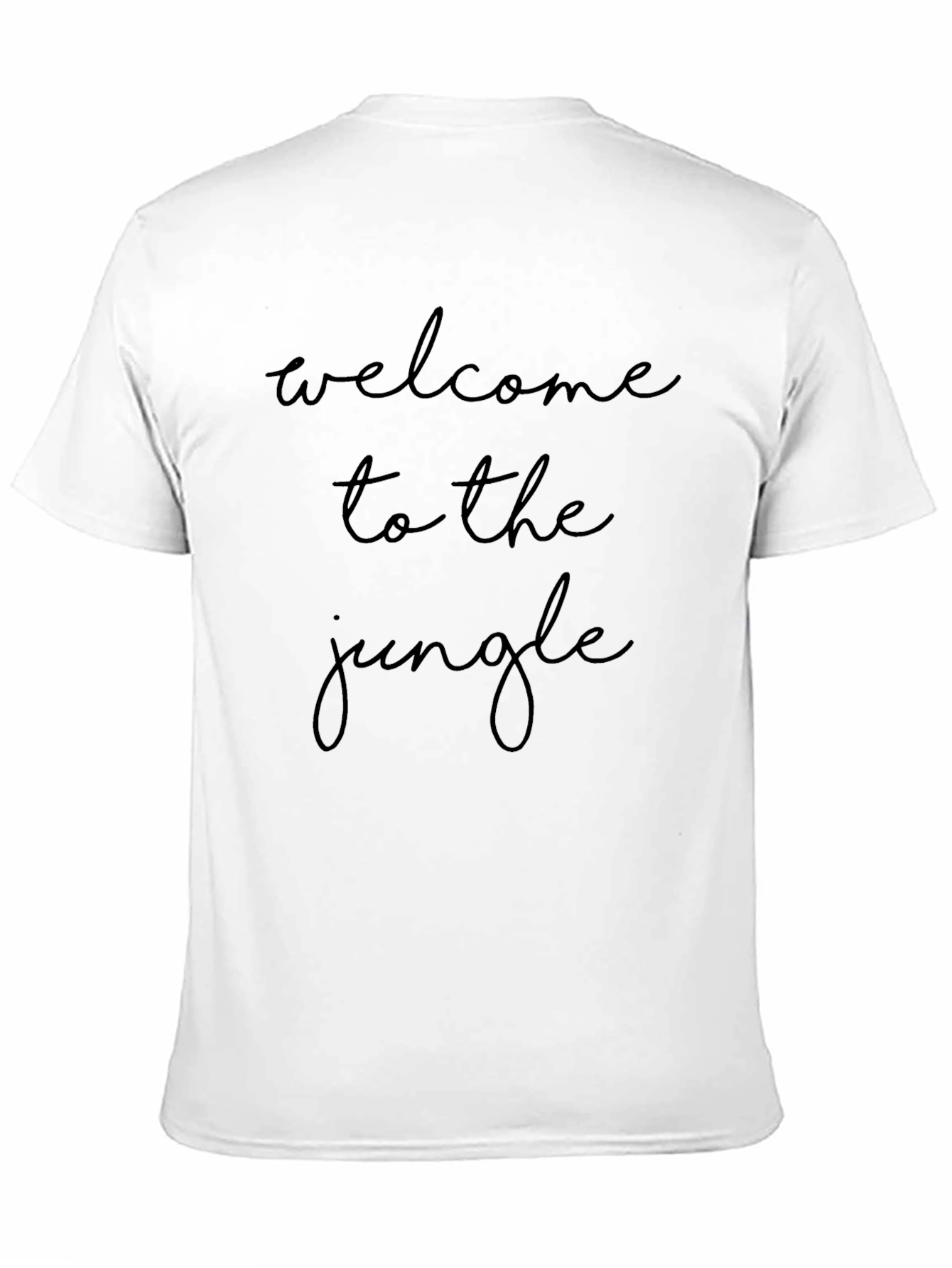 Welcome to the Jungle Graphic Tee - Black
