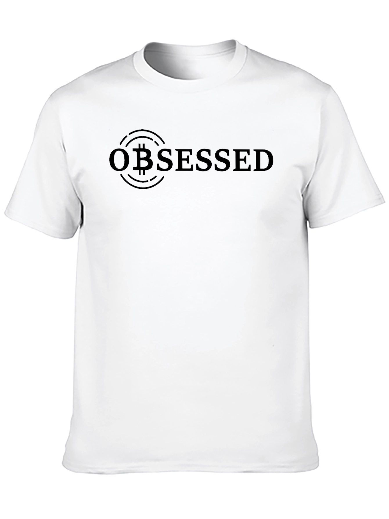 Bitcoin Obsessed Black T-Shirt