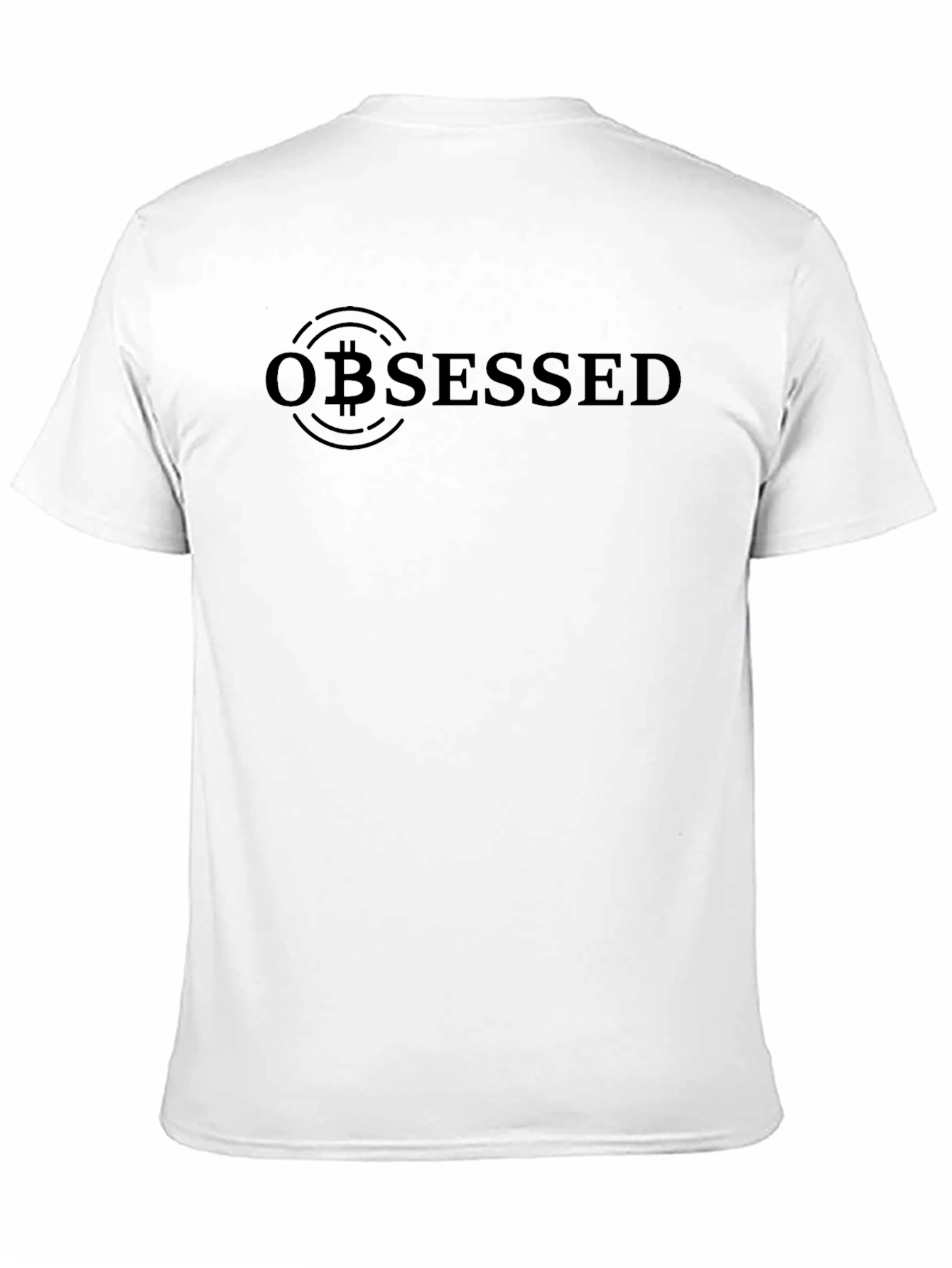 Bitcoin Obsessed Black T-Shirt