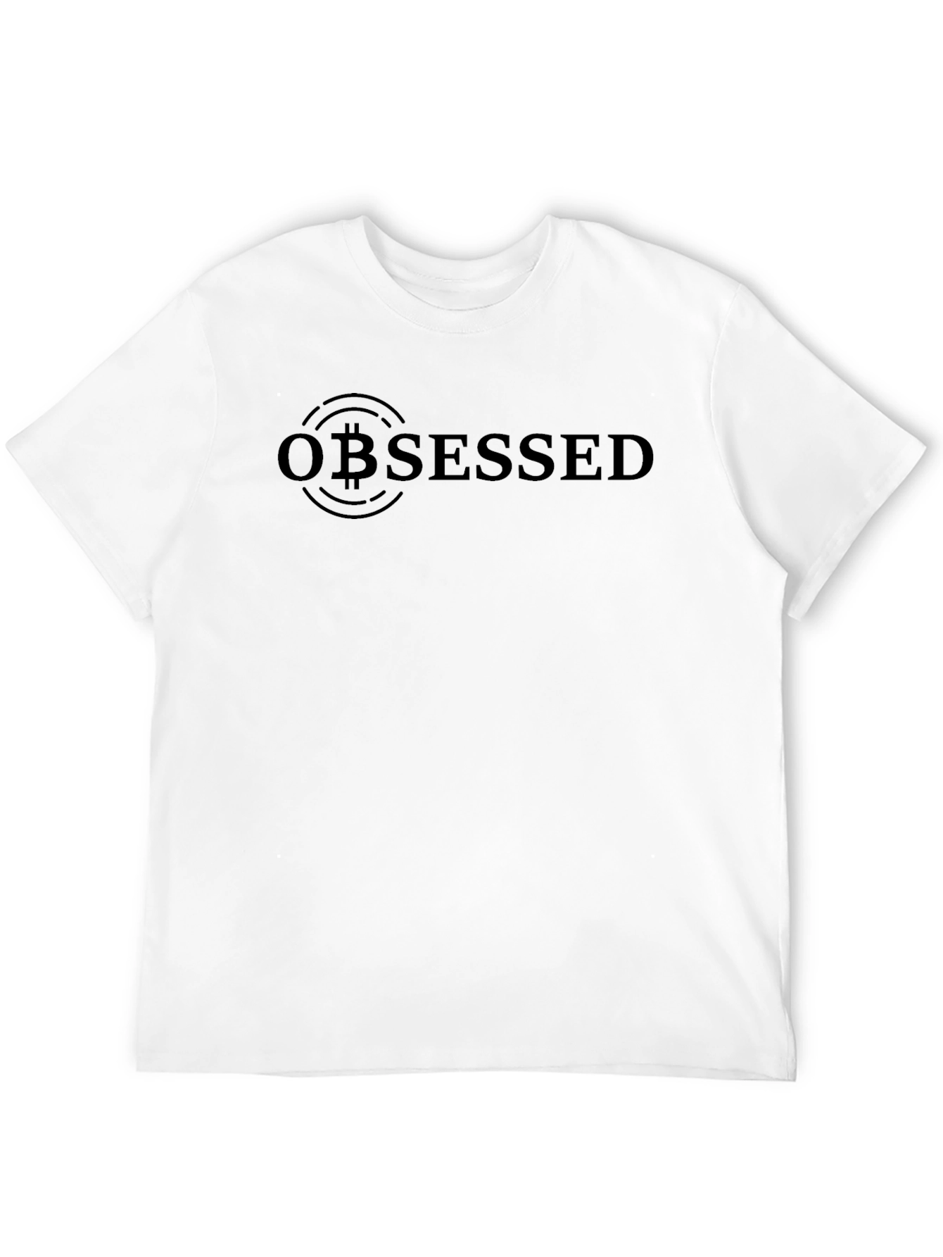 Bitcoin Obsessed Black T-Shirt