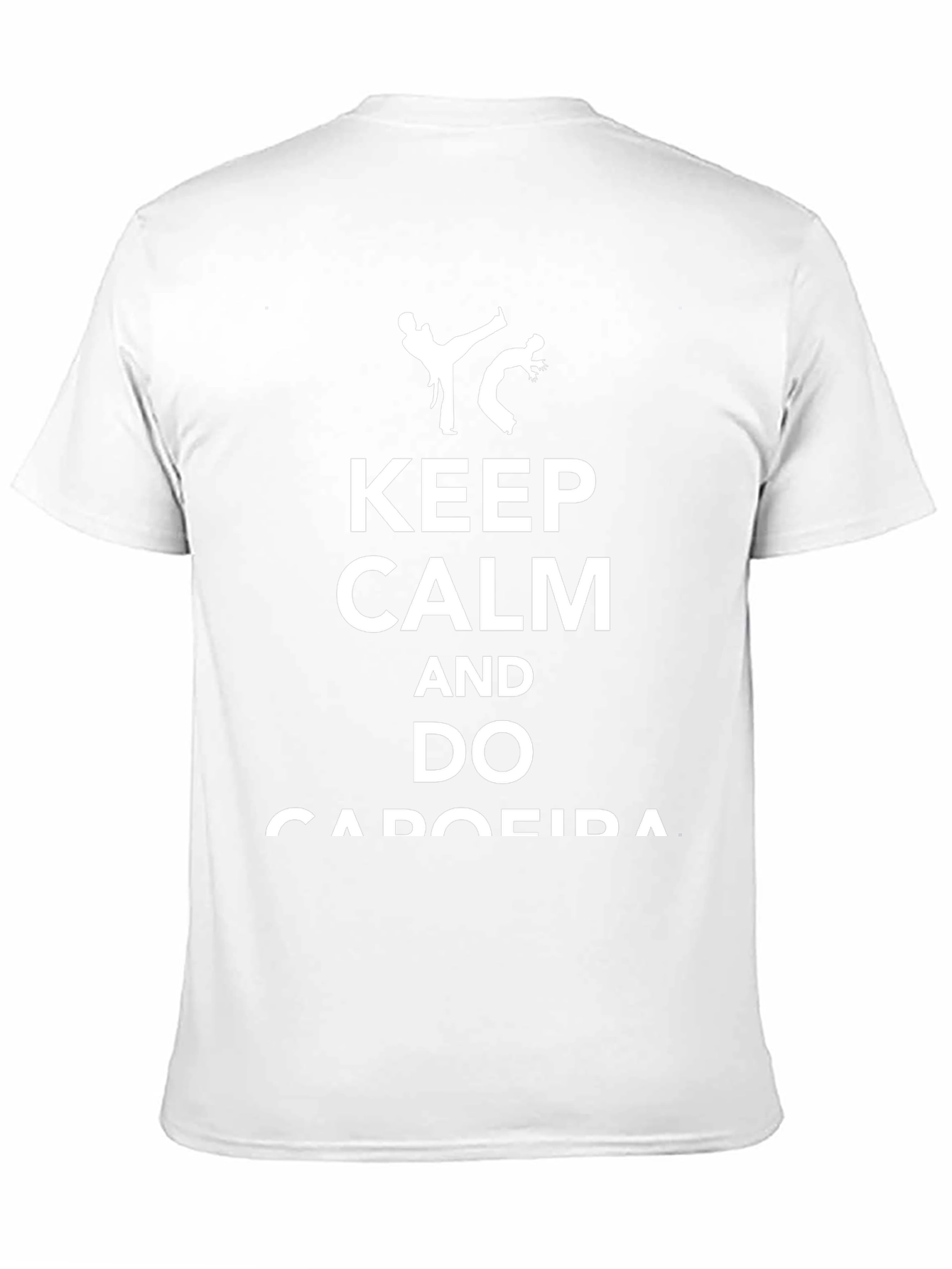 Keep Calm and Do Capoeira Black T-Shirt