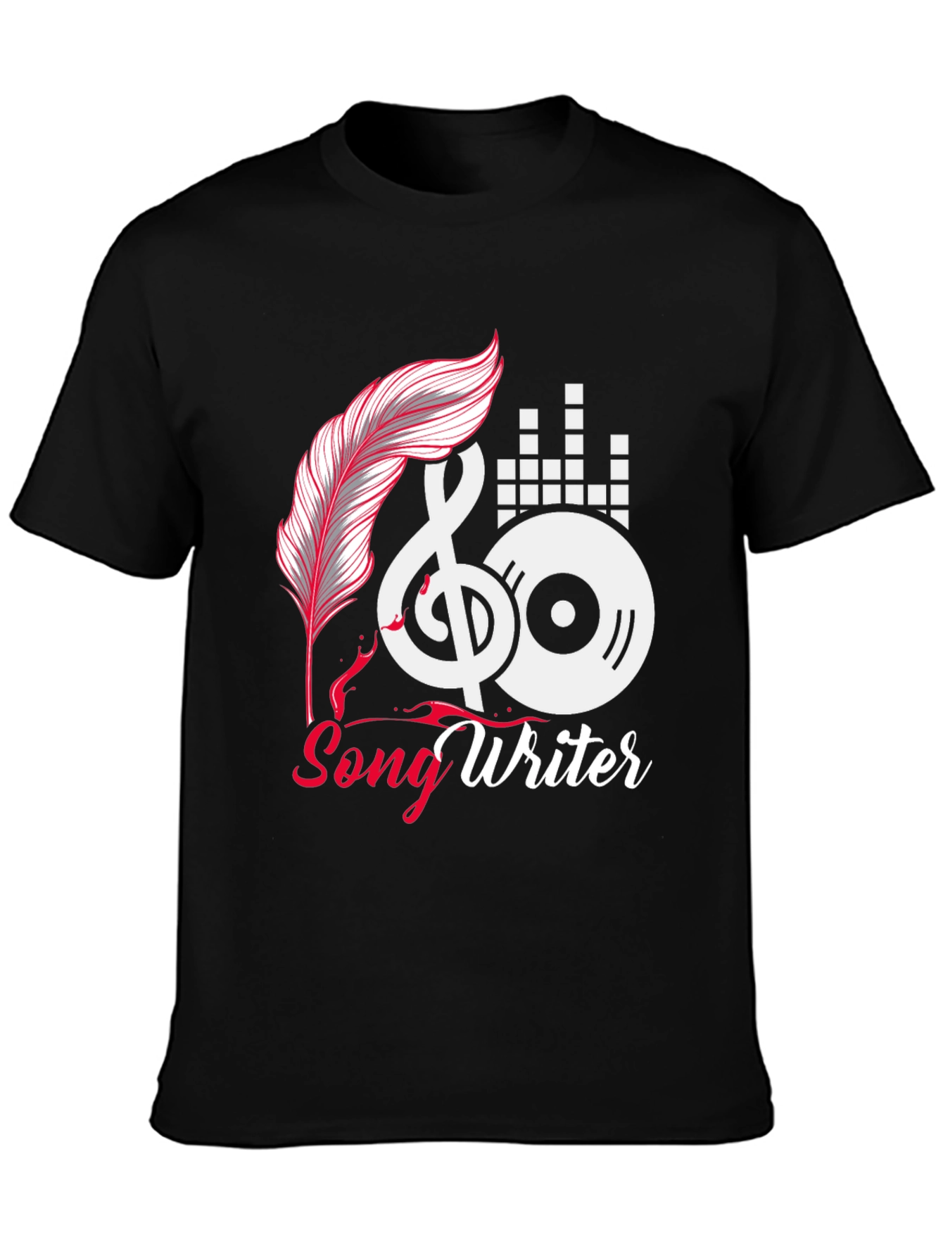 Songwriter Graphic Tee - Music Lovers Shirt