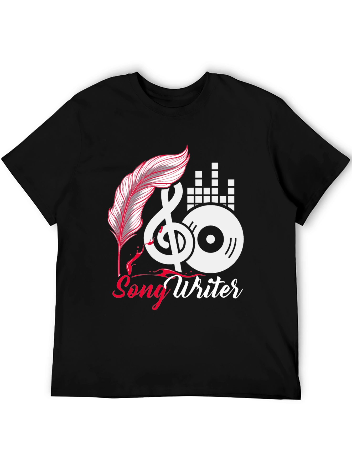 Songwriter Graphic Tee - Music Lovers Shirt
