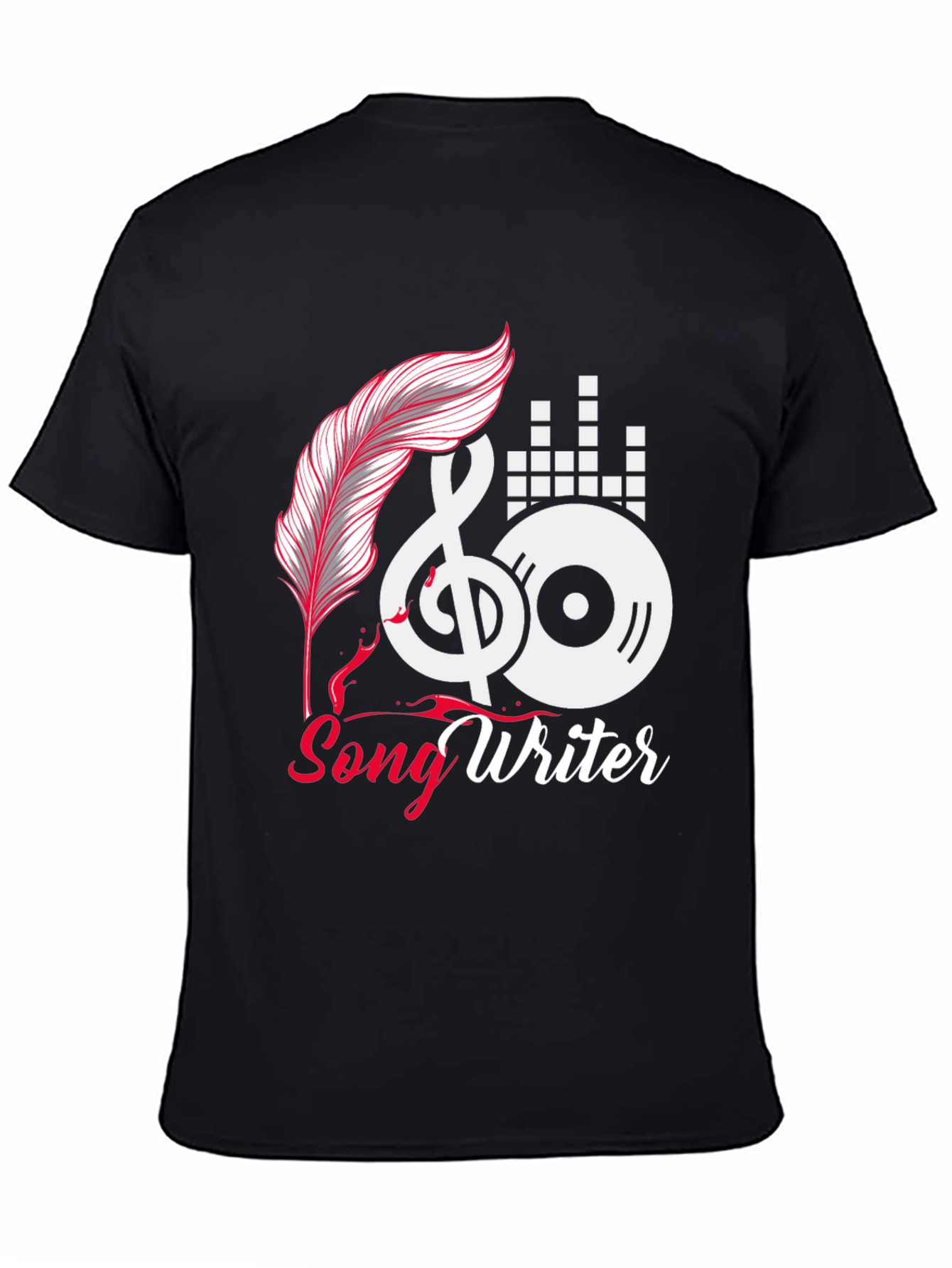 Songwriter Graphic Tee - Music Lovers Shirt