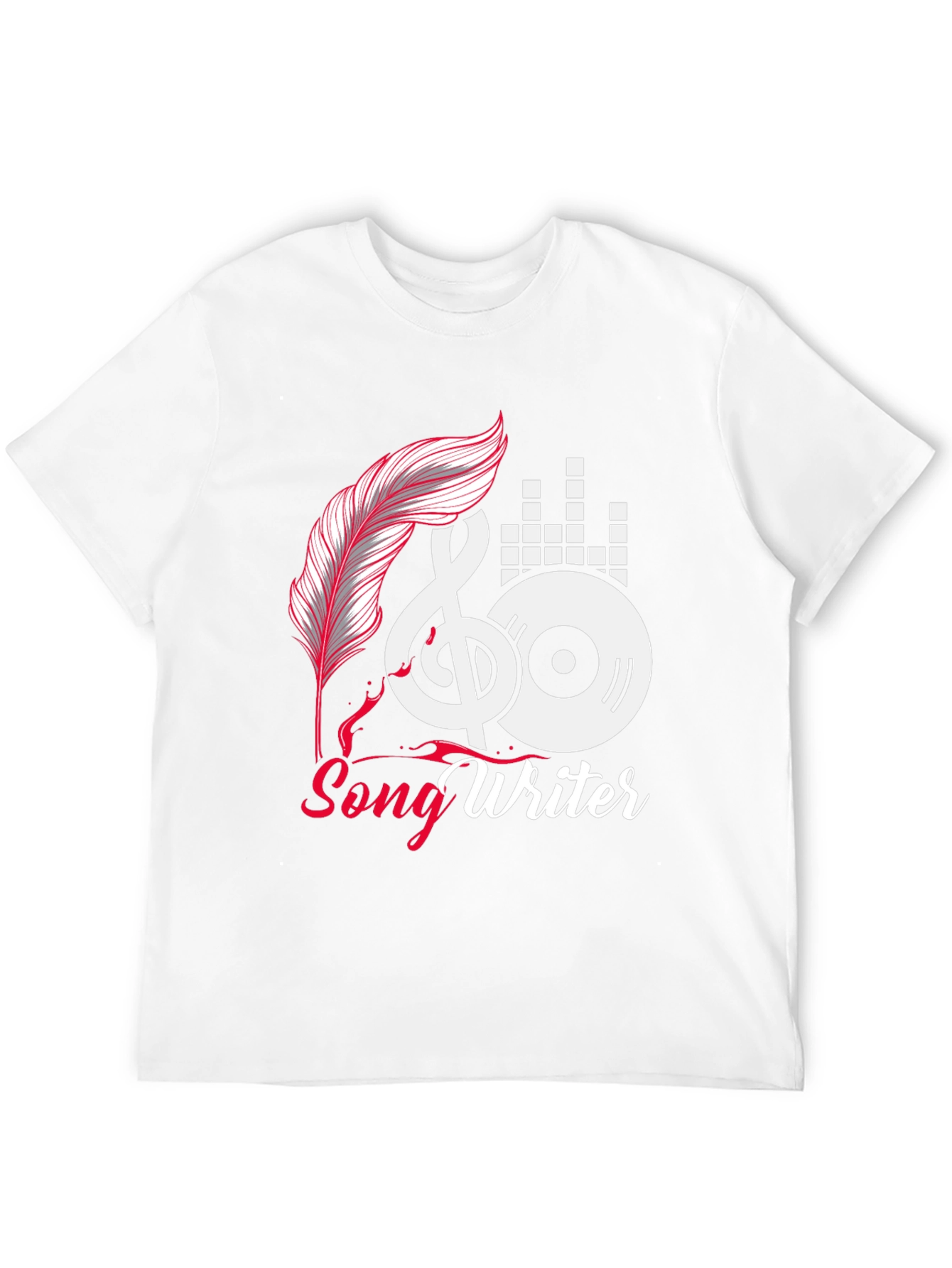 Songwriter Graphic Tee - Music Lovers Shirt