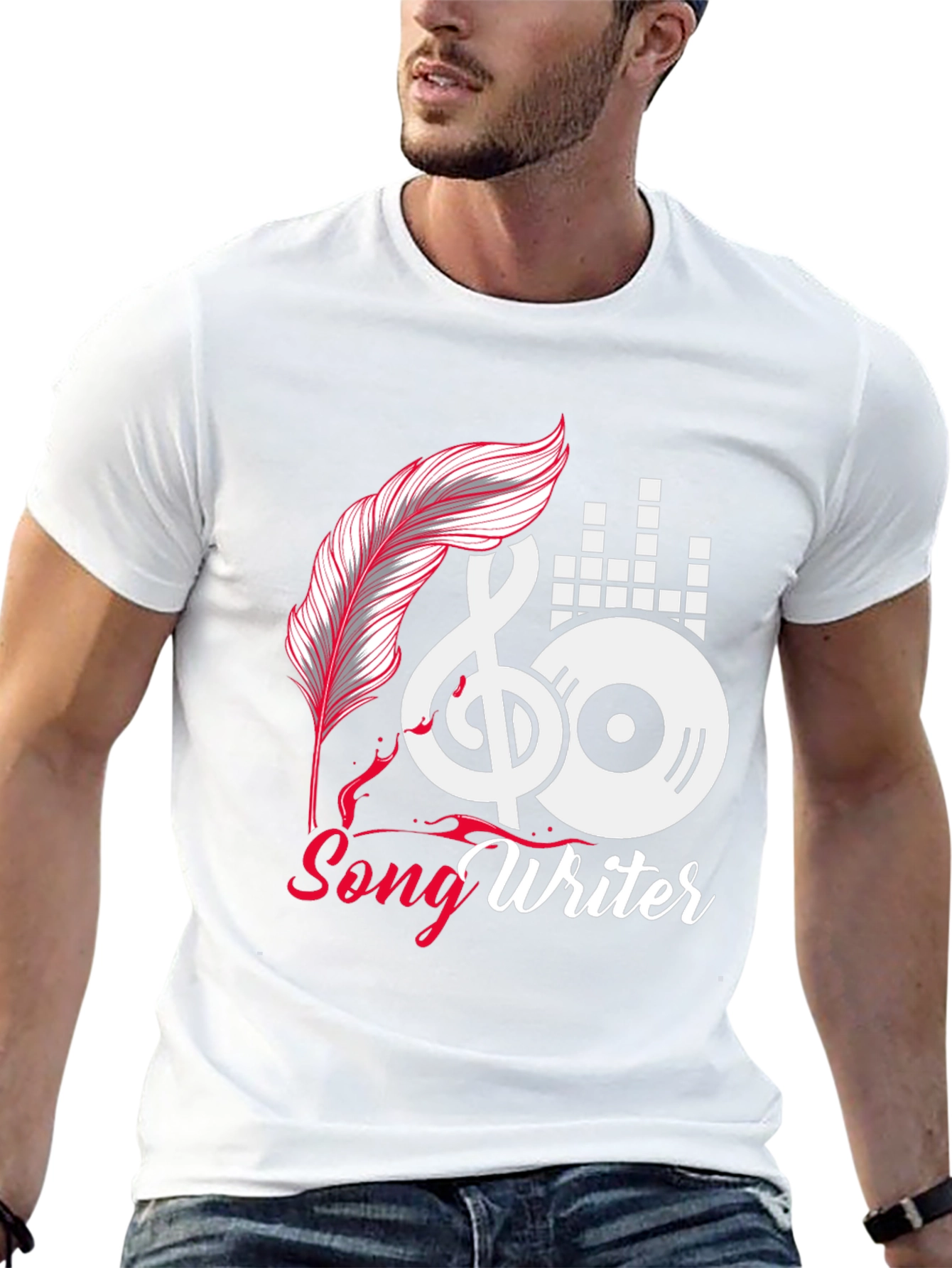 Songwriter Graphic Tee - Music Lovers Shirt