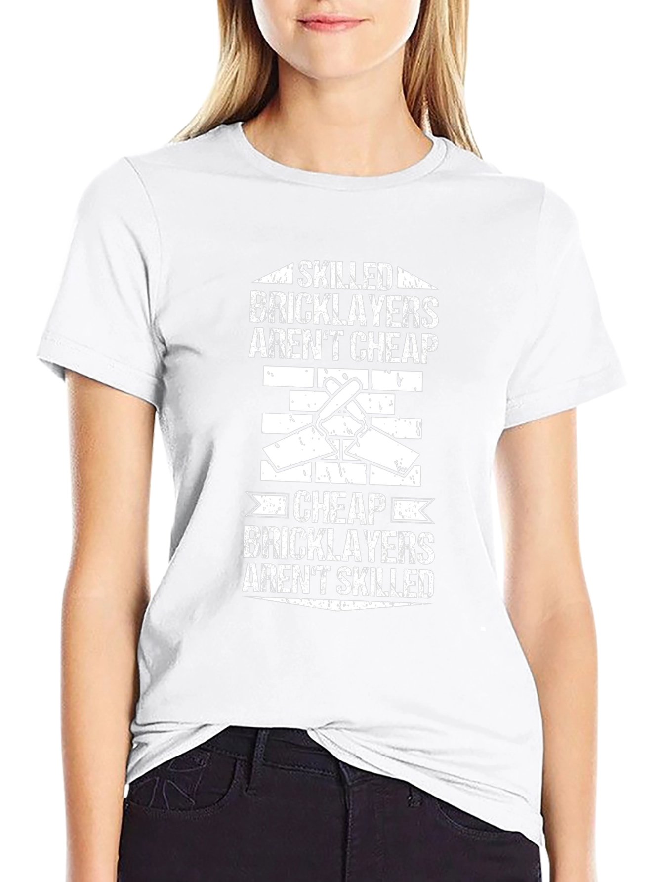 Skilled Bricklayers T-Shirt - Funny Construction Worker Tee