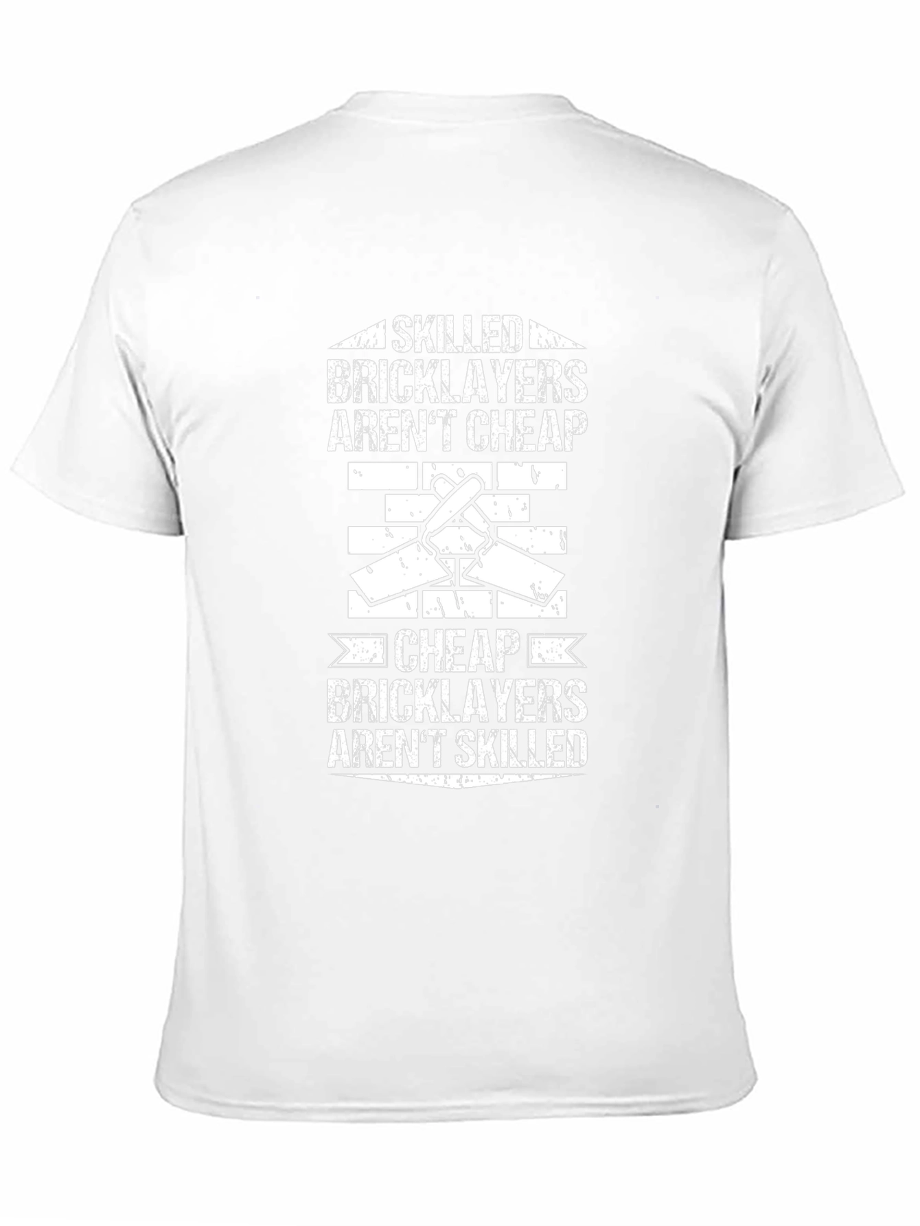 Skilled Bricklayers T-Shirt - Funny Construction Worker Tee