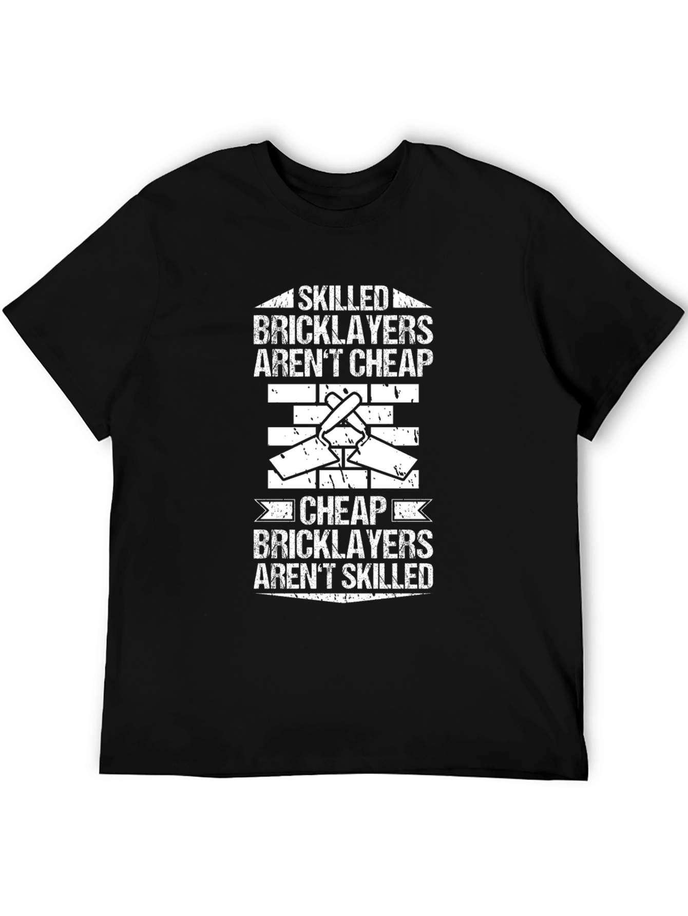 Skilled Bricklayers T-Shirt - Funny Construction Worker Tee