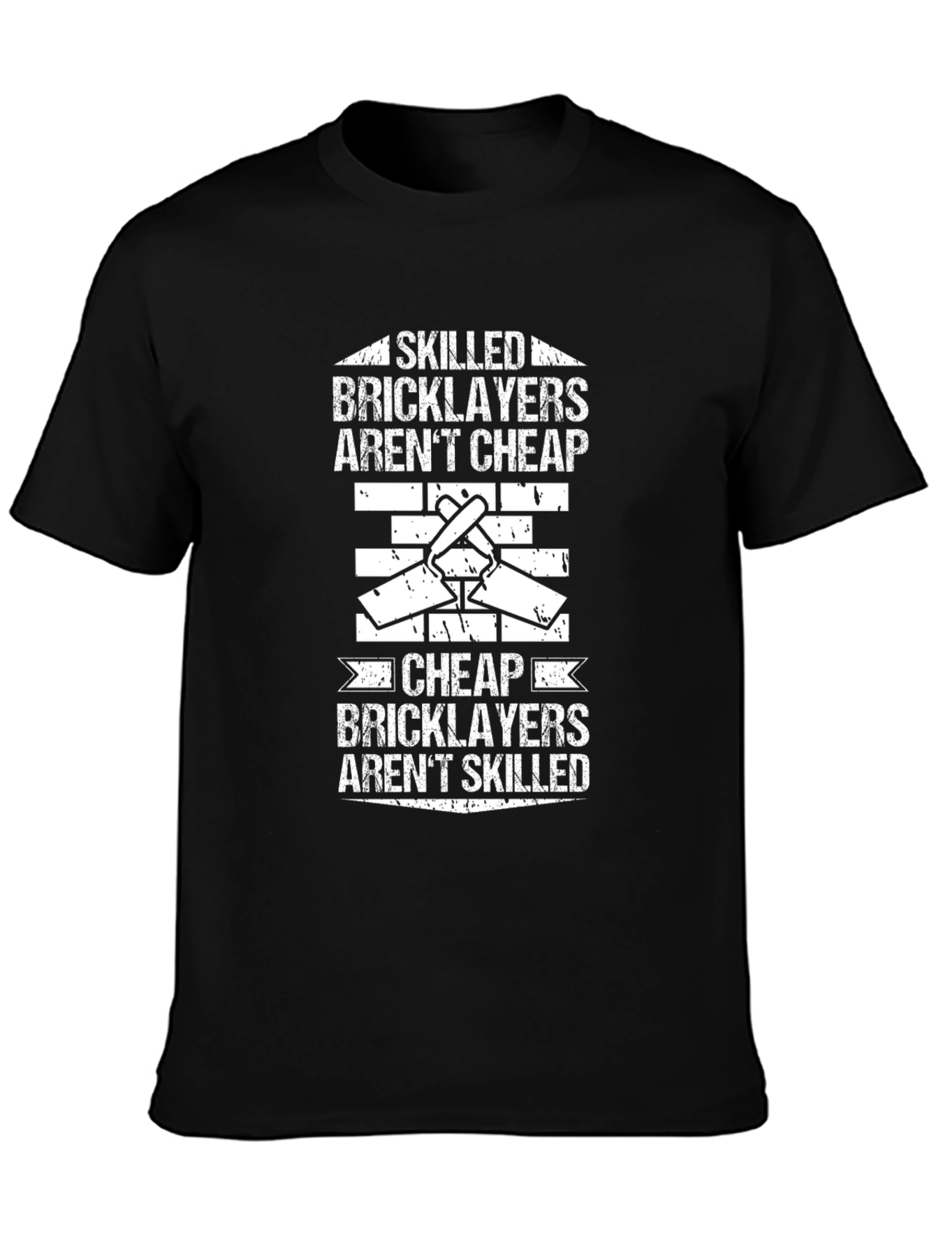 Skilled Bricklayers T-Shirt - Funny Construction Worker Tee