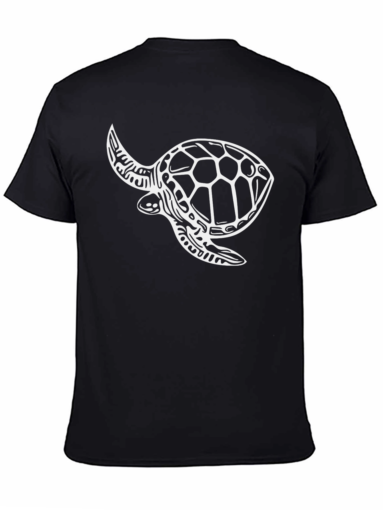Black Turtle Graphic Tee - Relaxed Fit