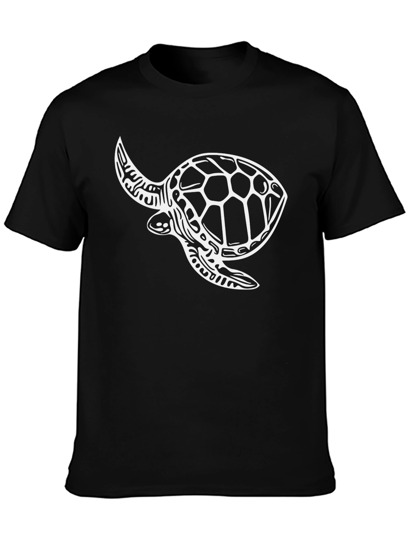 Black Turtle Graphic Tee - Relaxed Fit
