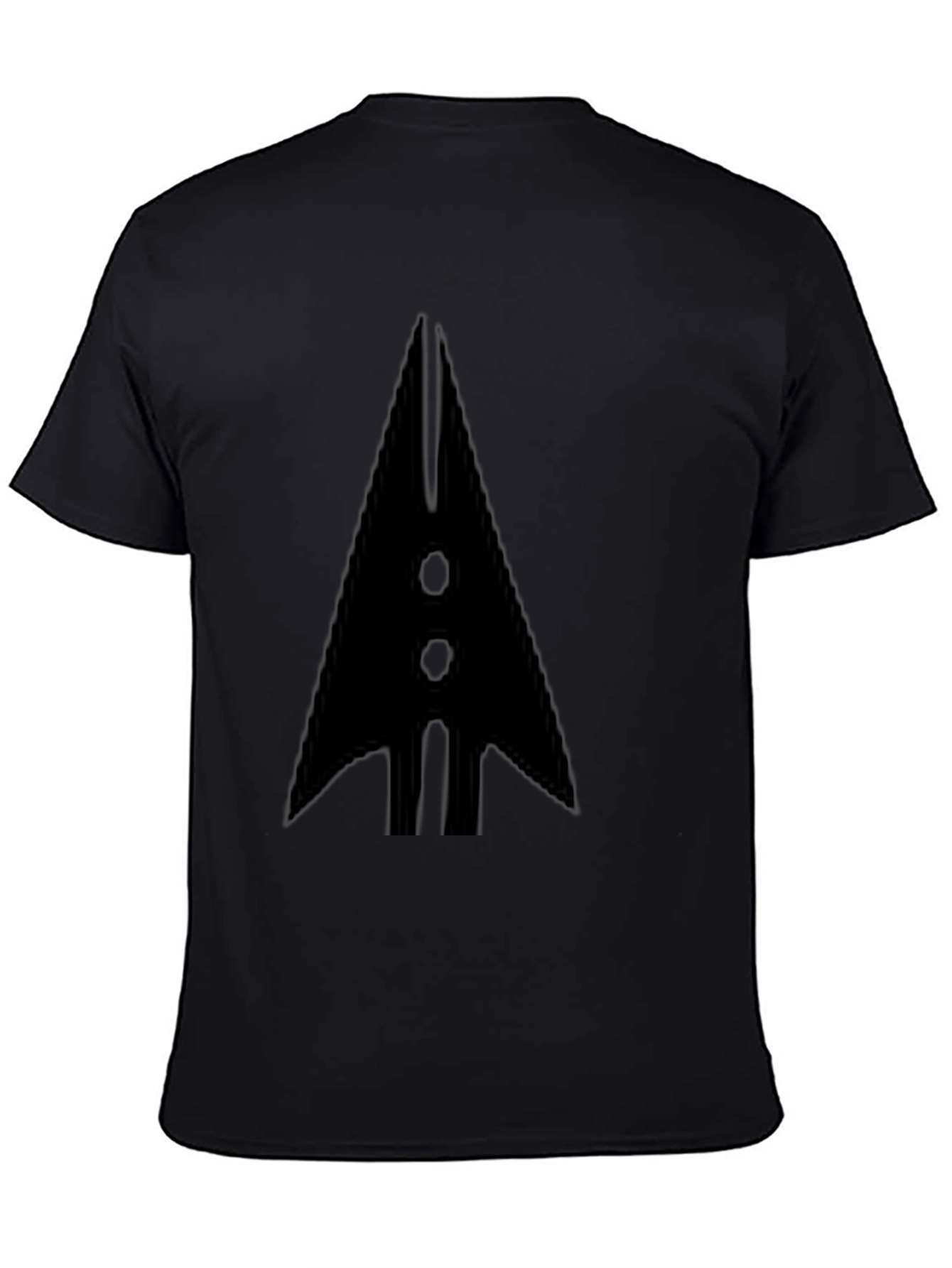 Bold Arrow Graphic Tee - Classic Black