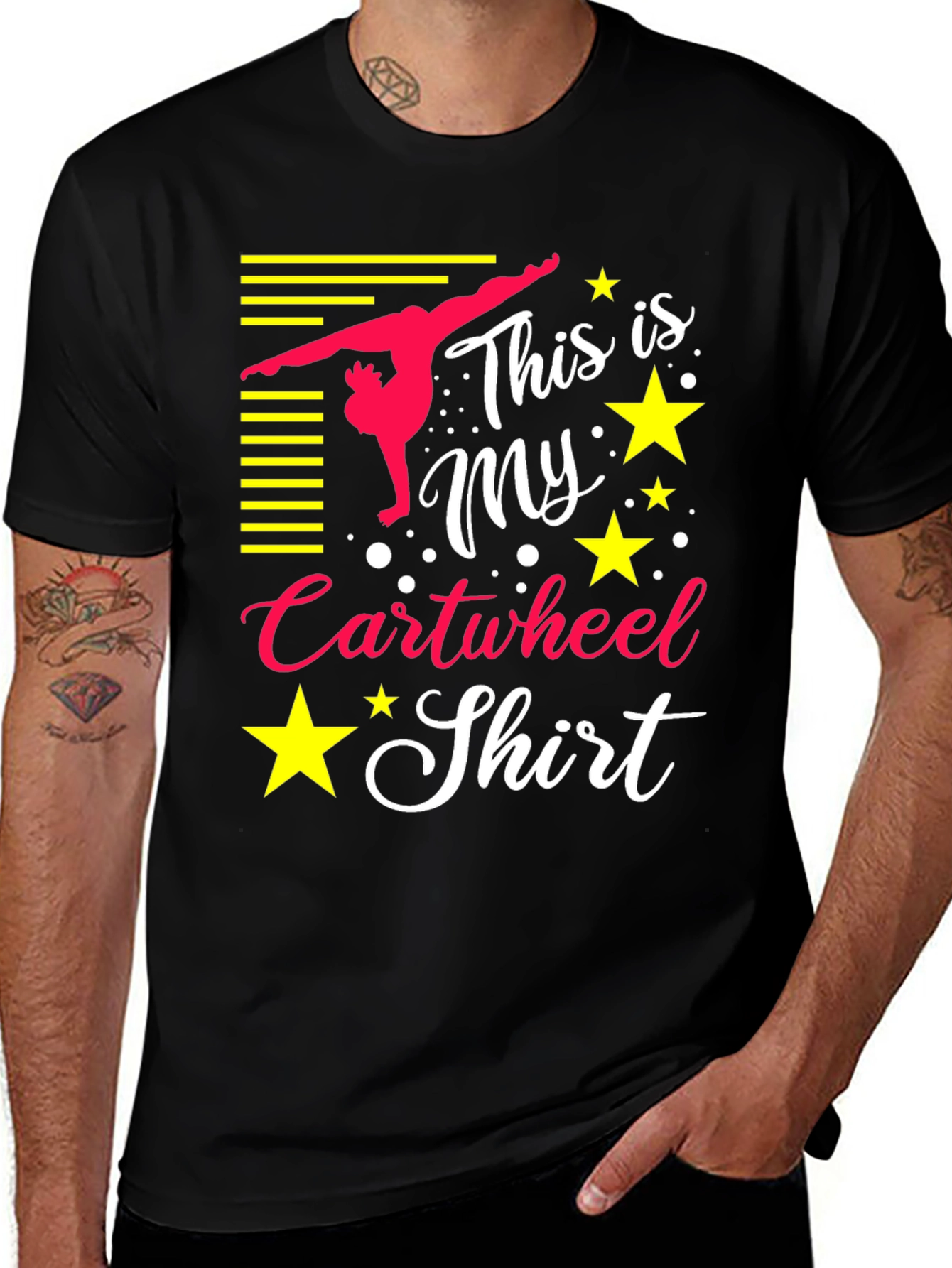 Gymnastics Cartwheel T-Shirt