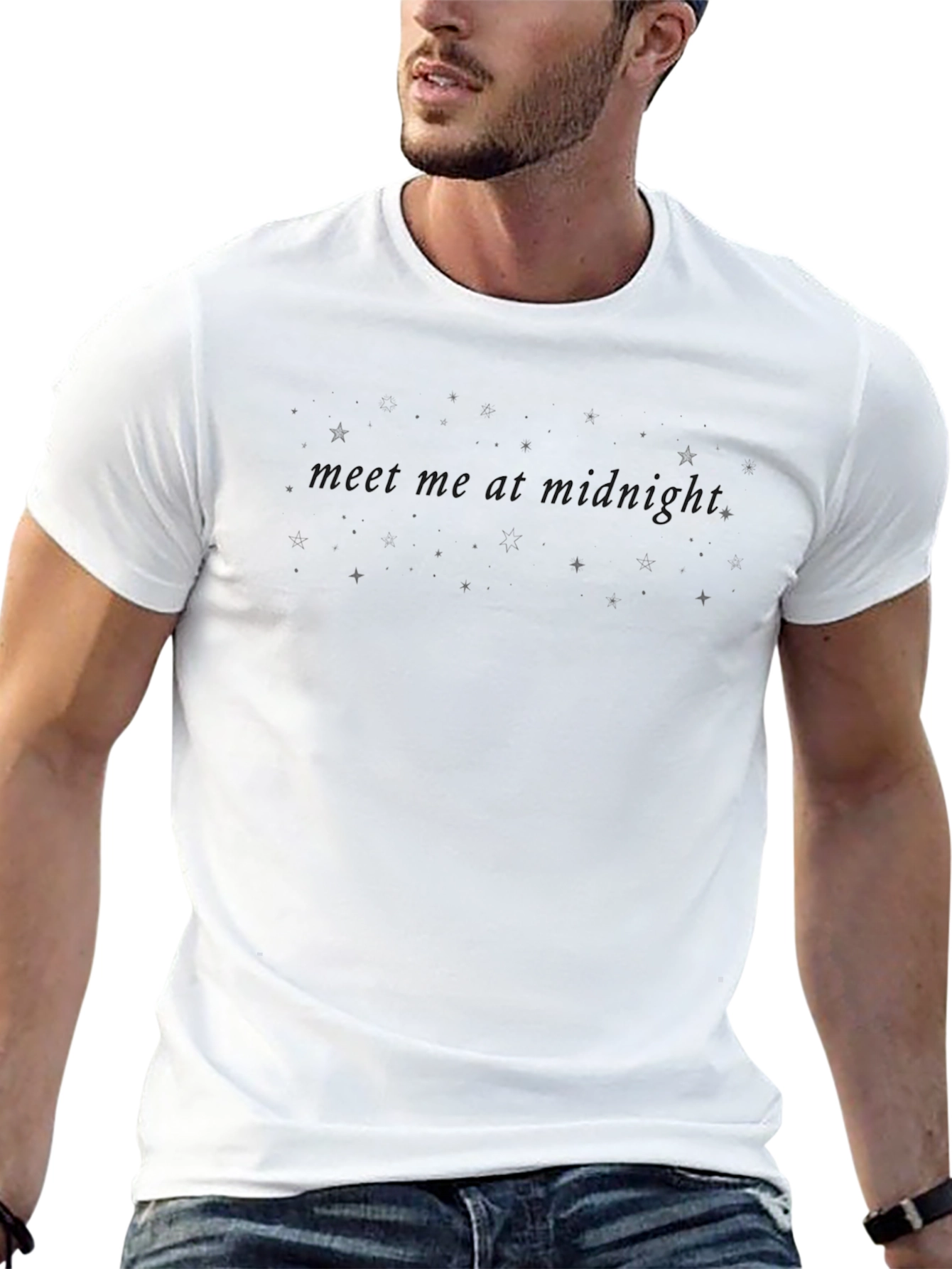 Meet Me At Midnight Black Tee