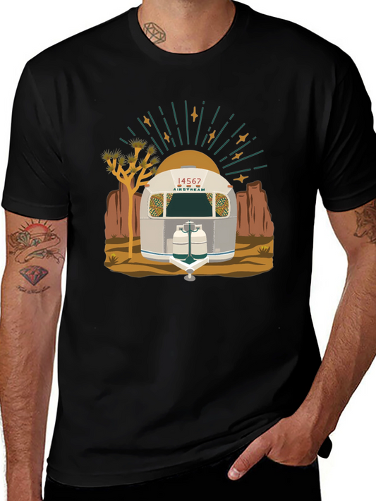 Retro Airstream Tee - Vintage Camper Shirt