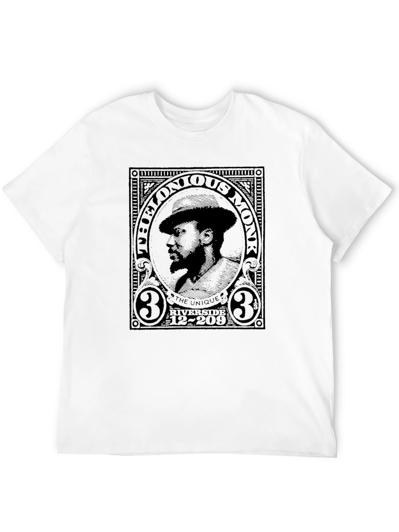 Thelonious Monk Graphic T-Shirt - Black