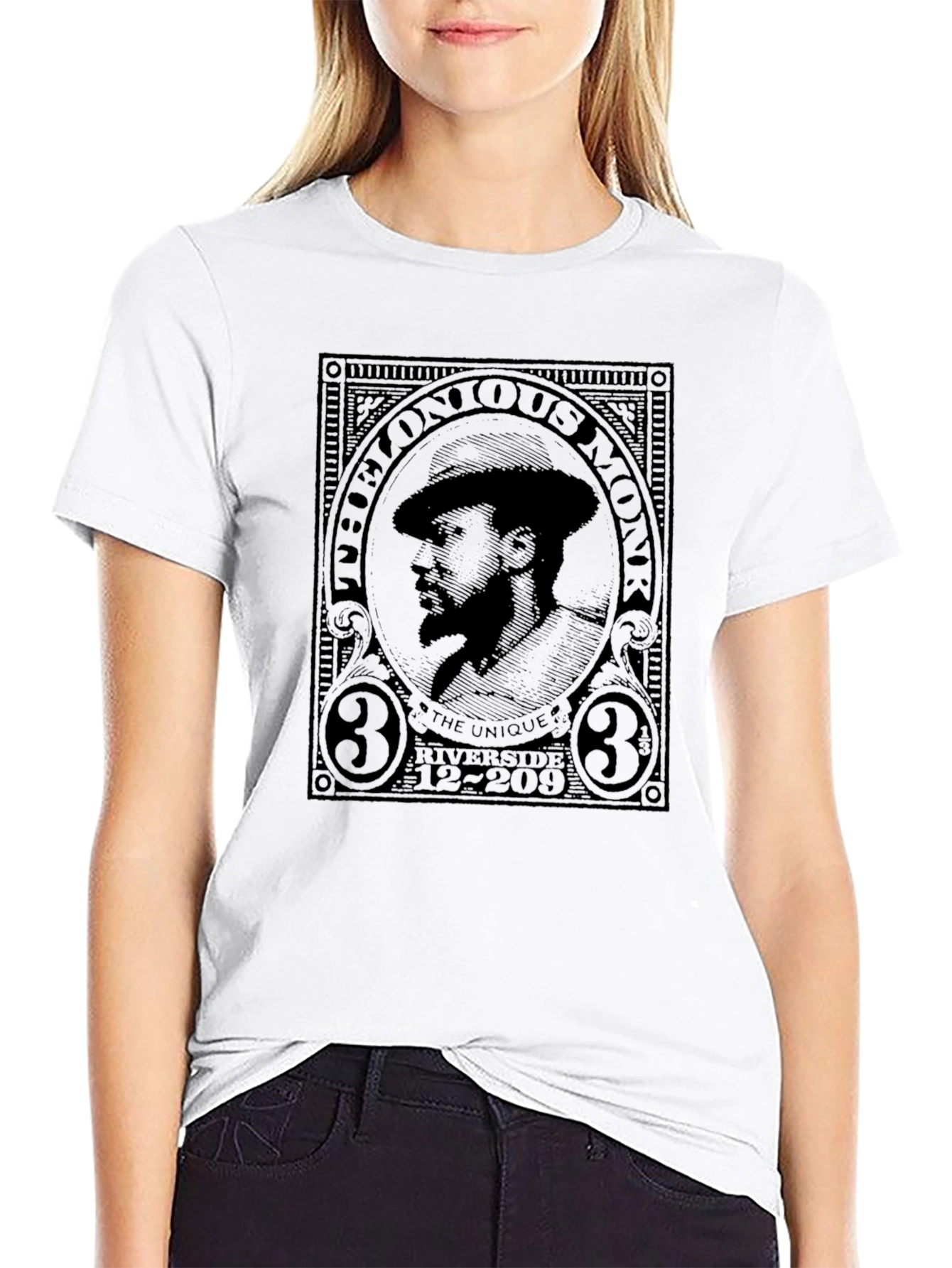 Thelonious Monk Graphic T-Shirt - Black