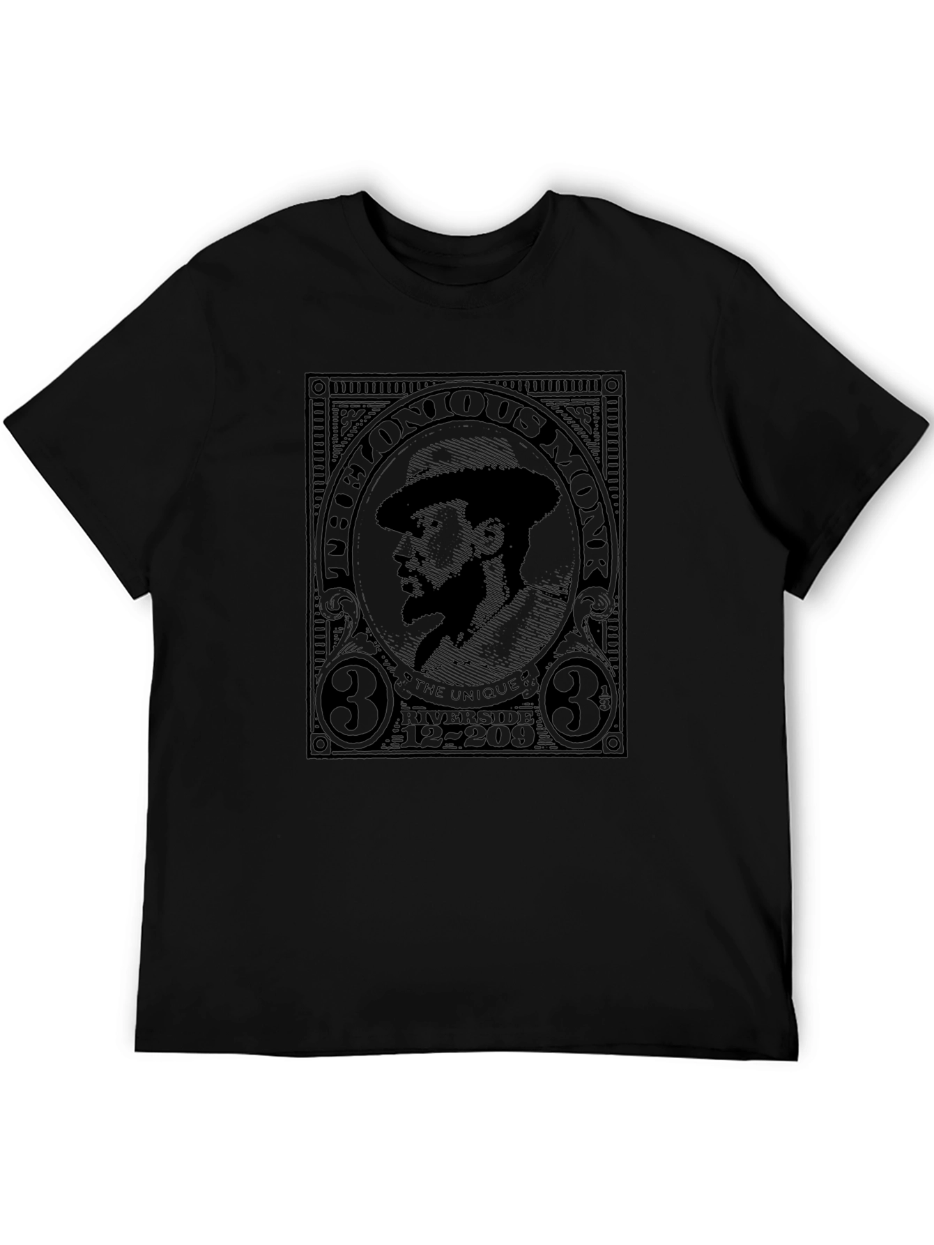 Thelonious Monk Graphic T-Shirt - Black