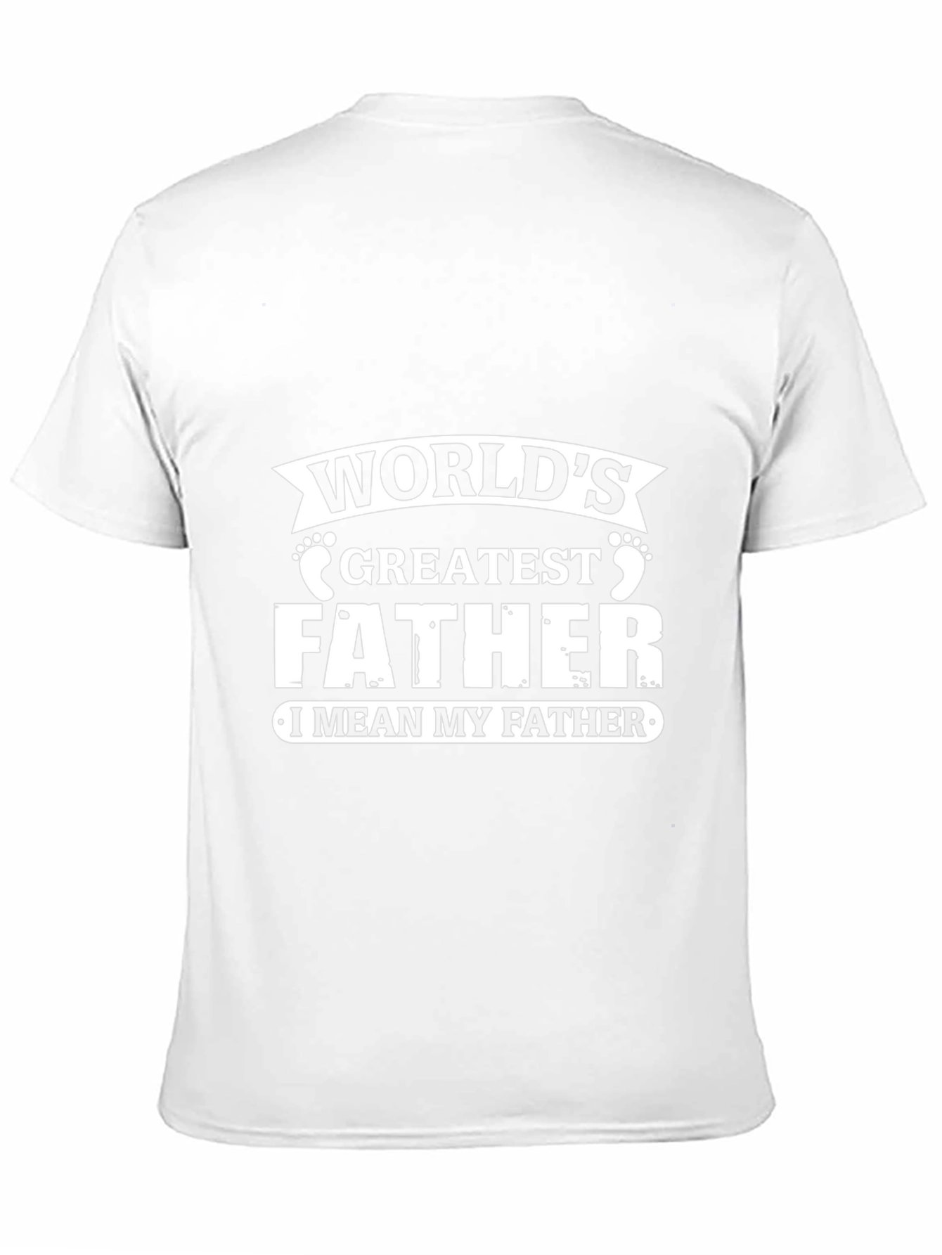 Worlds Greatest Father Graphic Tee - Black