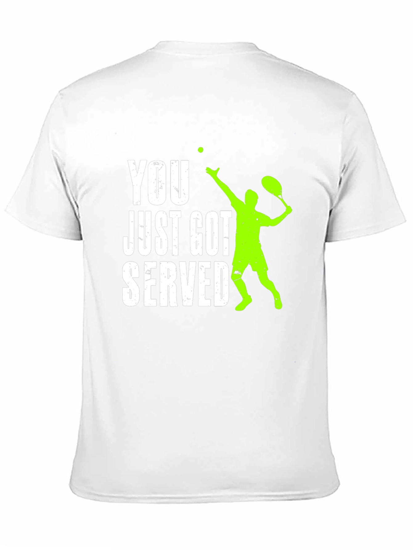 Funny Tennis Serve Graphic T-Shirt
