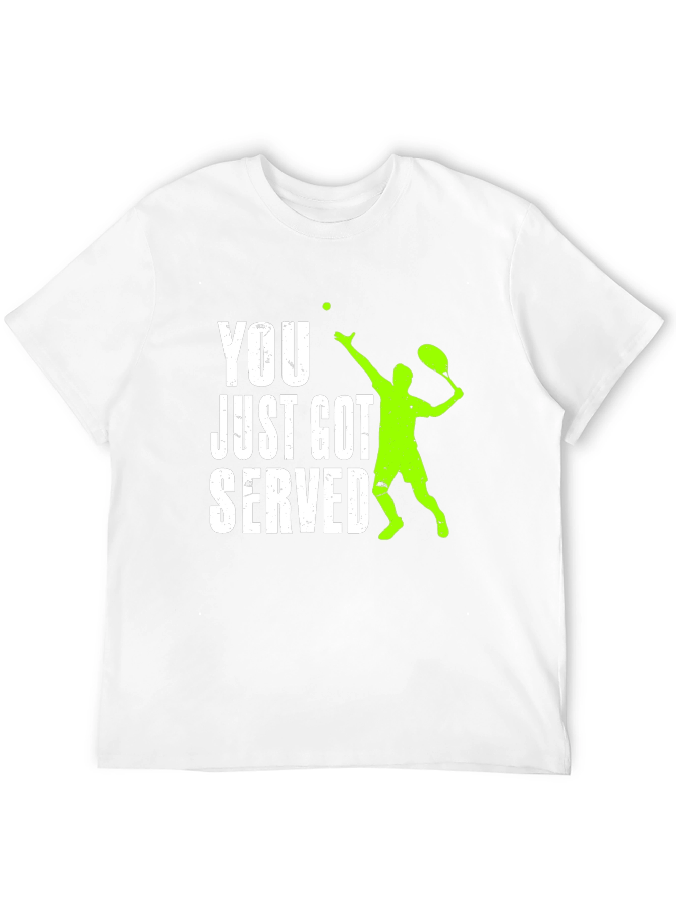 Funny Tennis Serve Graphic T-Shirt