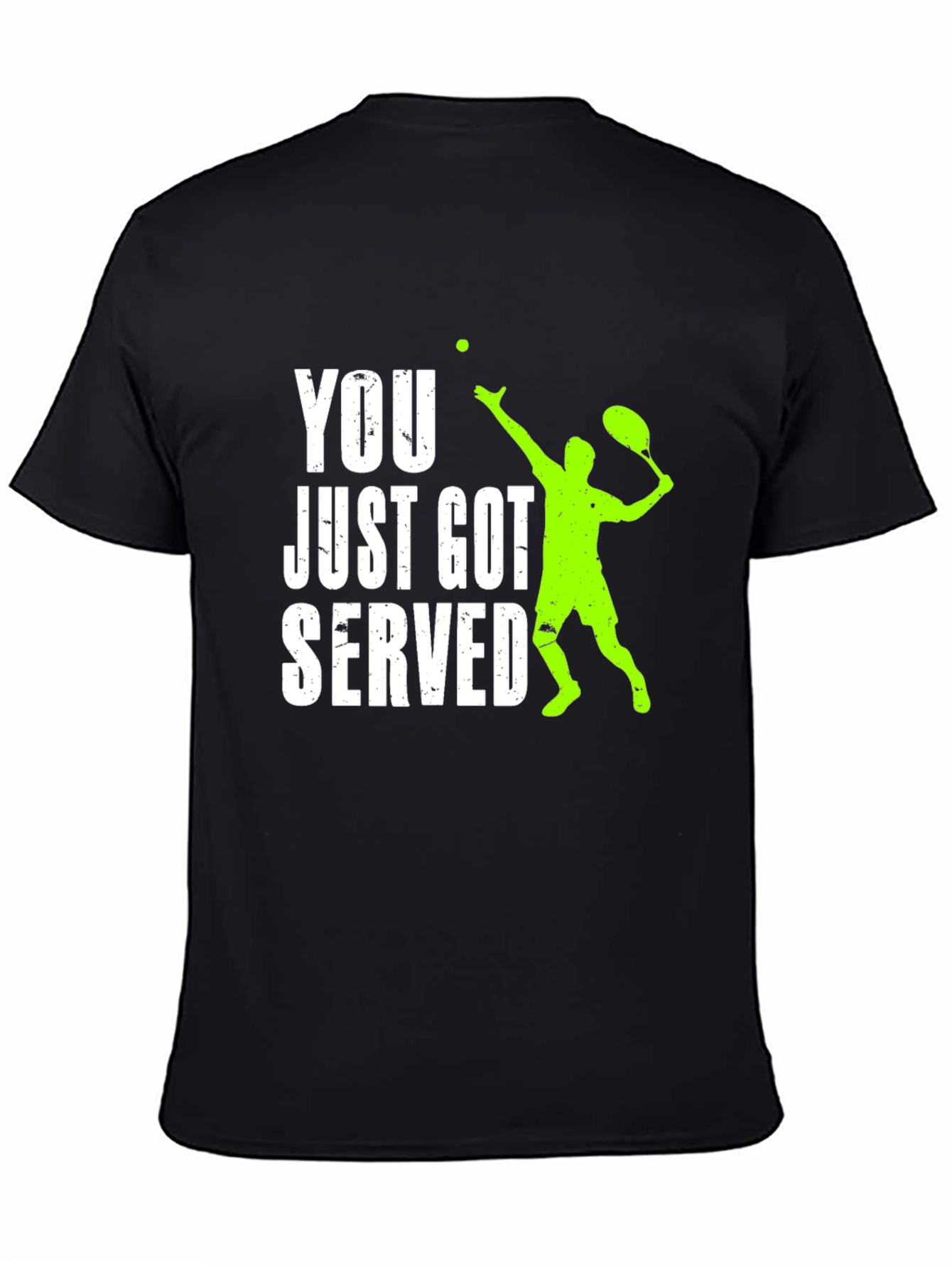 Funny Tennis Serve Graphic T-Shirt