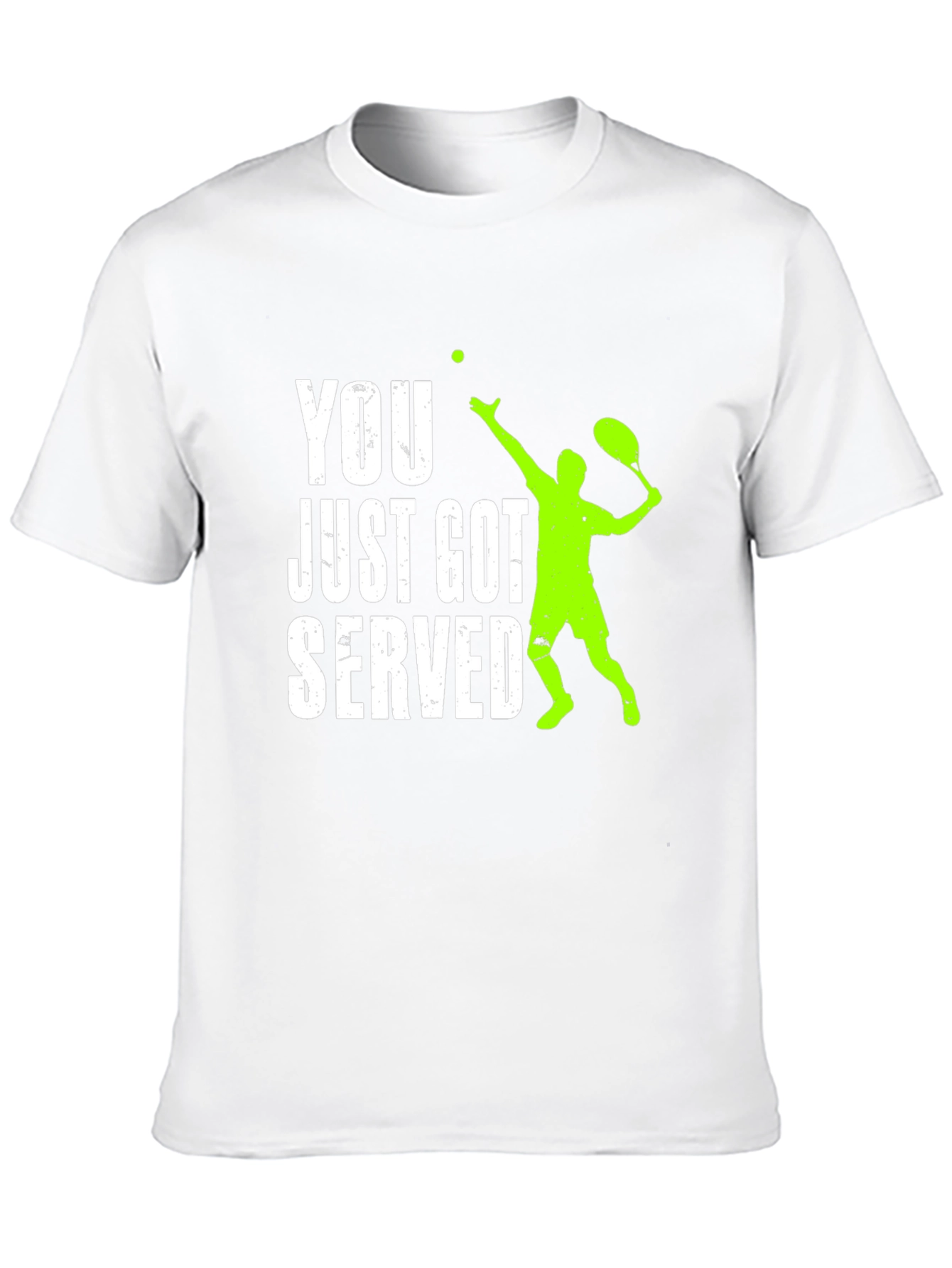 Funny Tennis Serve Graphic T-Shirt