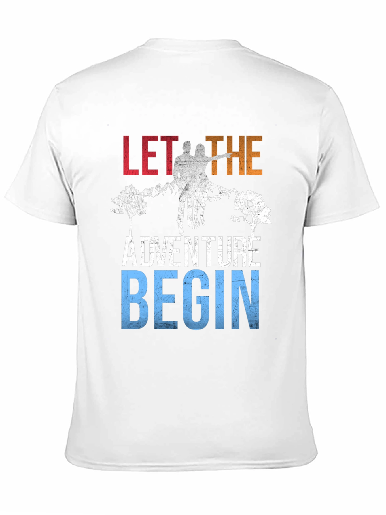 Adventure Couple T-Shirt - Let the Adventure Begin!