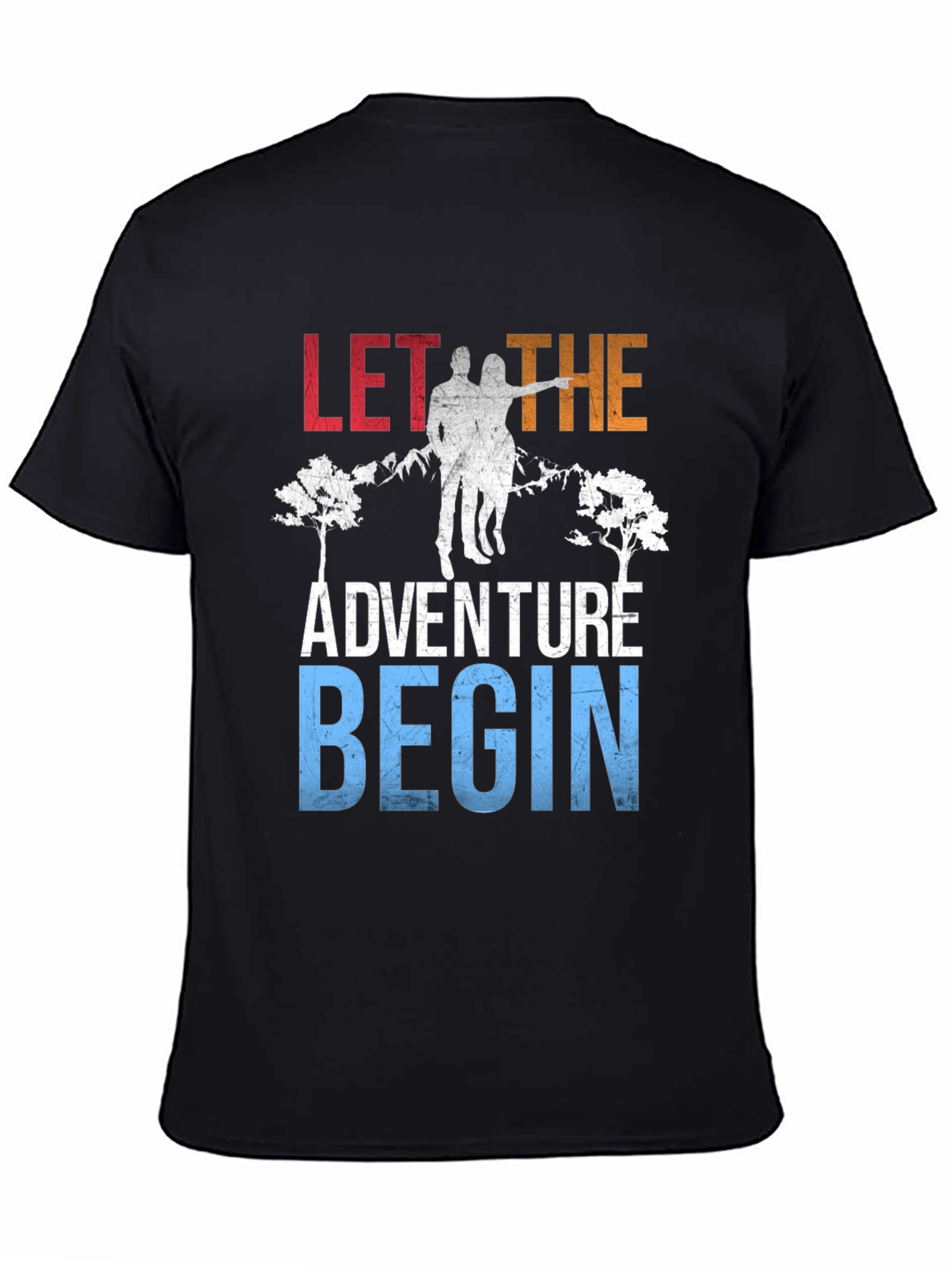 Adventure Couple T-Shirt - Let the Adventure Begin!