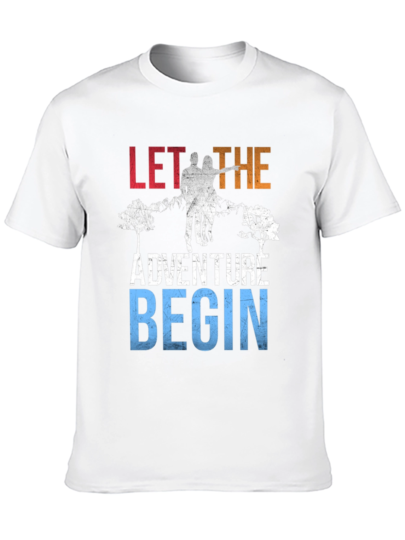 Adventure Couple T-Shirt - Let the Adventure Begin!