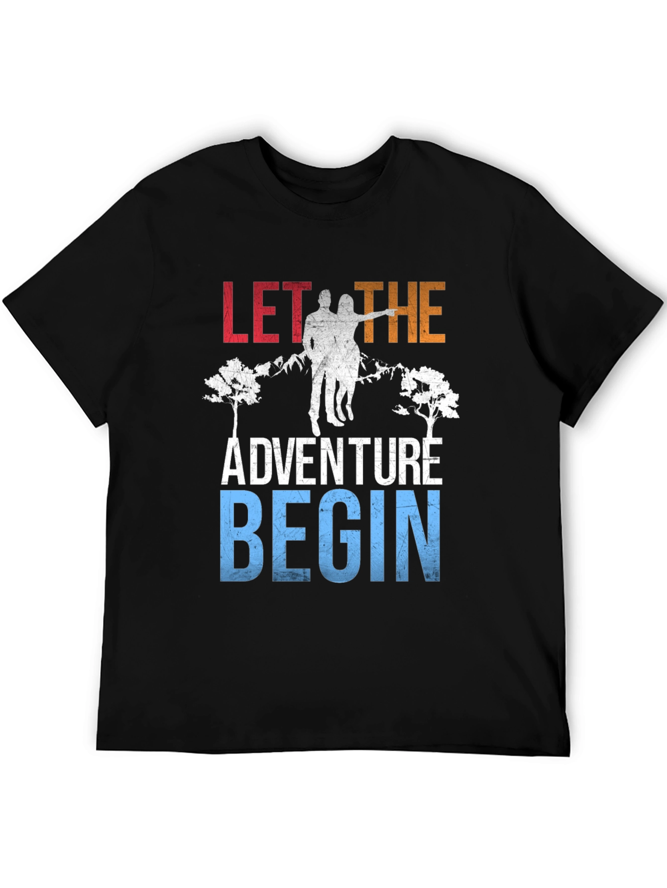 Adventure Couple T-Shirt - Let the Adventure Begin!