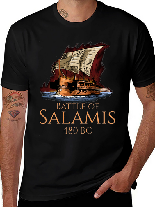 Battle of Salamis 480 BC T-Shirt