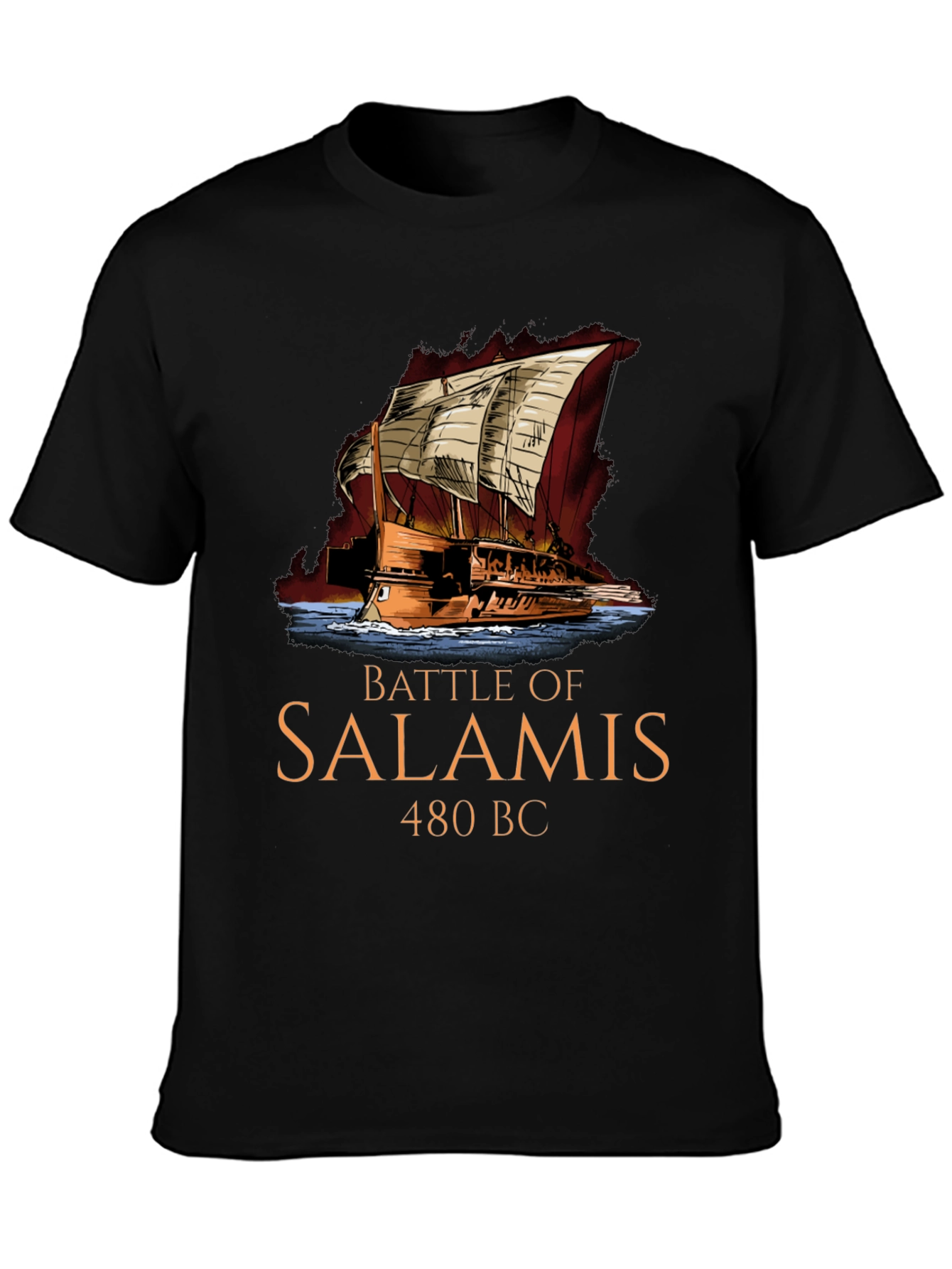Battle of Salamis 480 BC T-Shirt