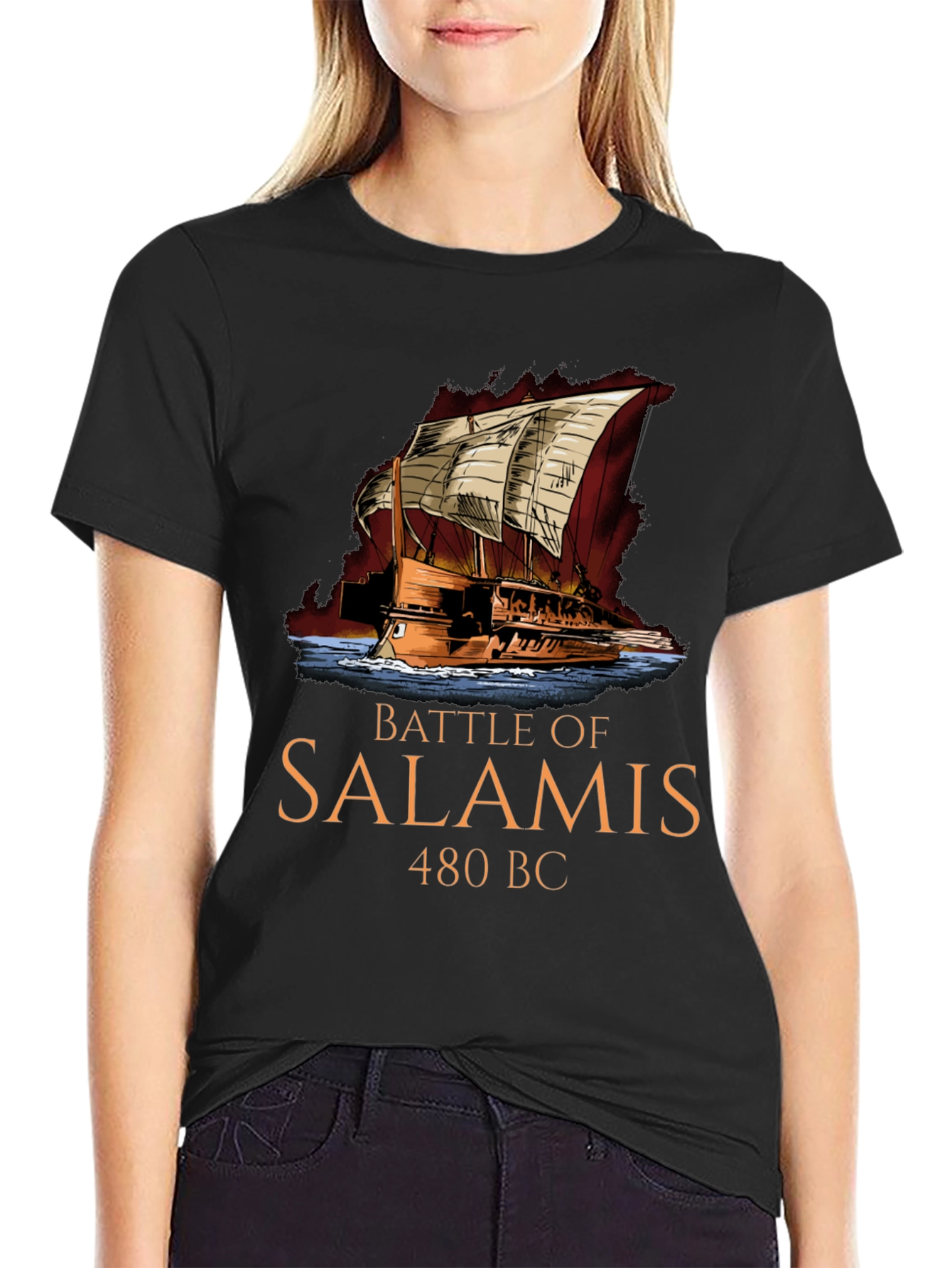 Battle of Salamis 480 BC T-Shirt