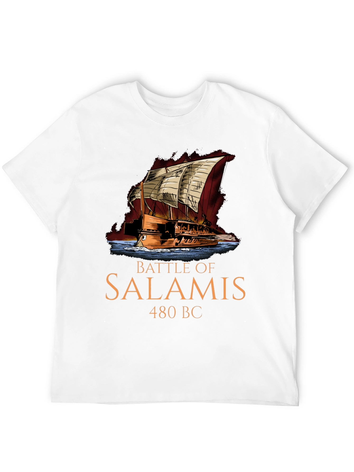 Battle of Salamis 480 BC T-Shirt